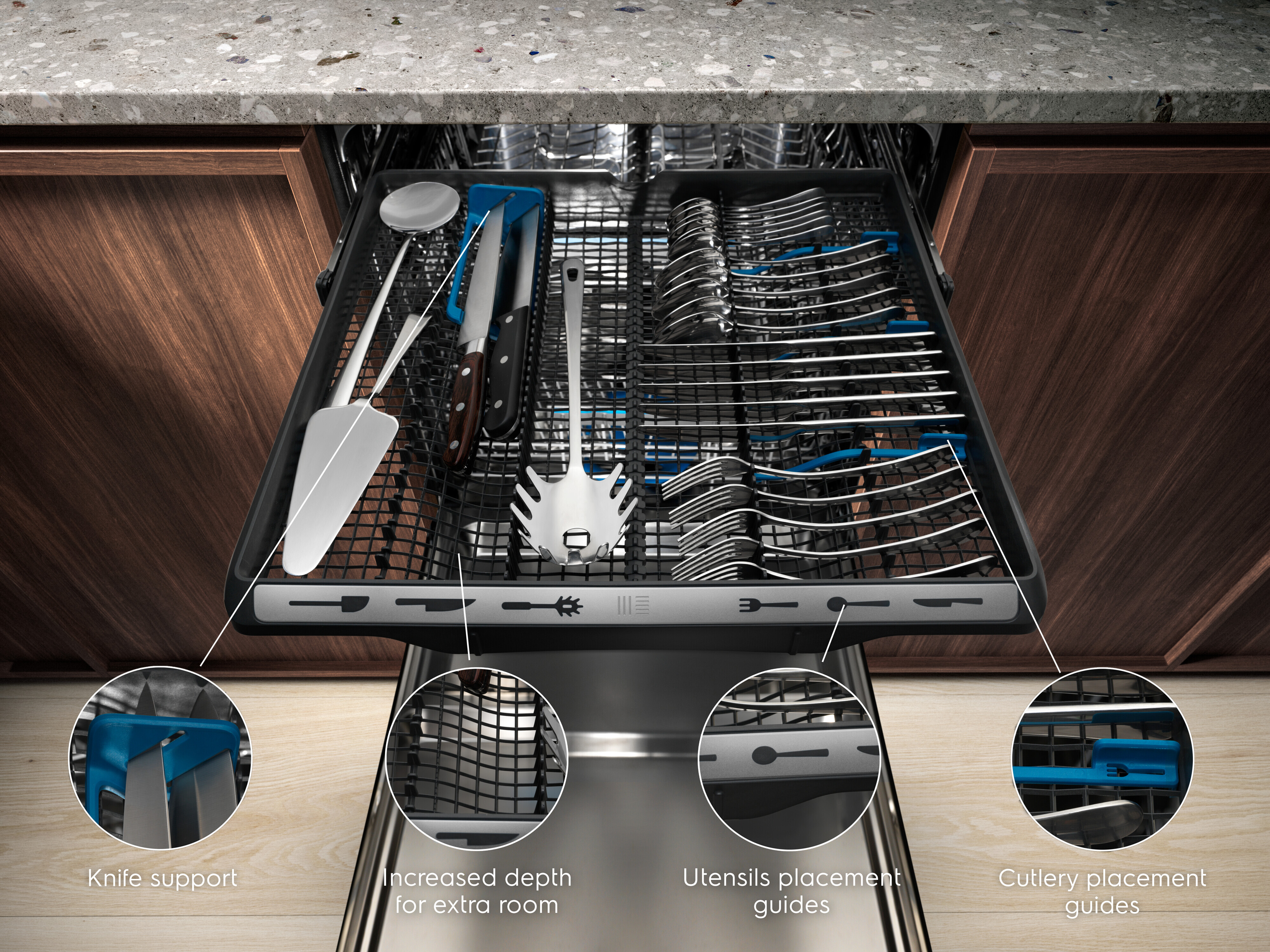Electrolux EEG69405L 70-sarjan astianpesukone, integroitava