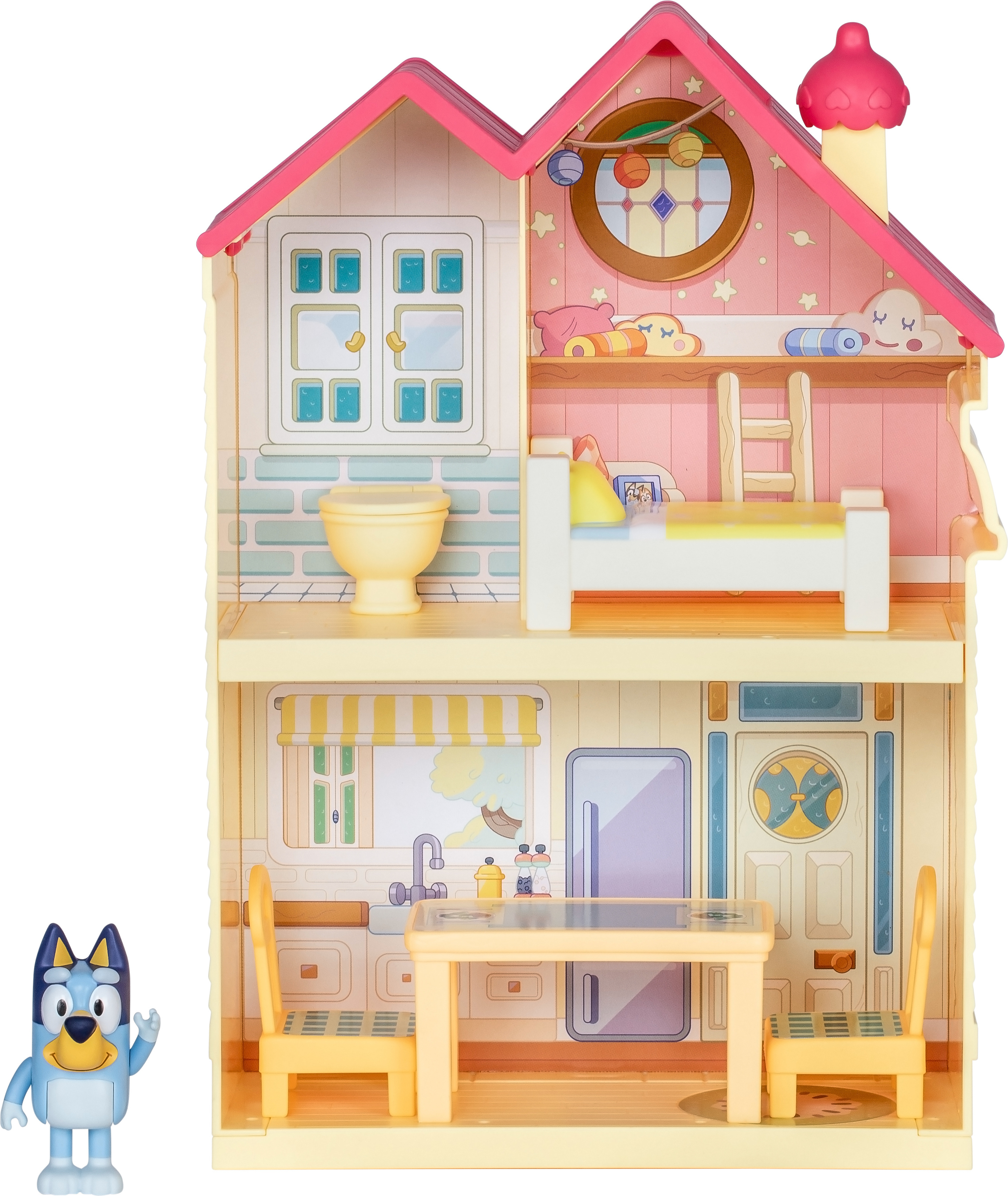 Bluey Mini Home - perheen minikoti -leikkisetti