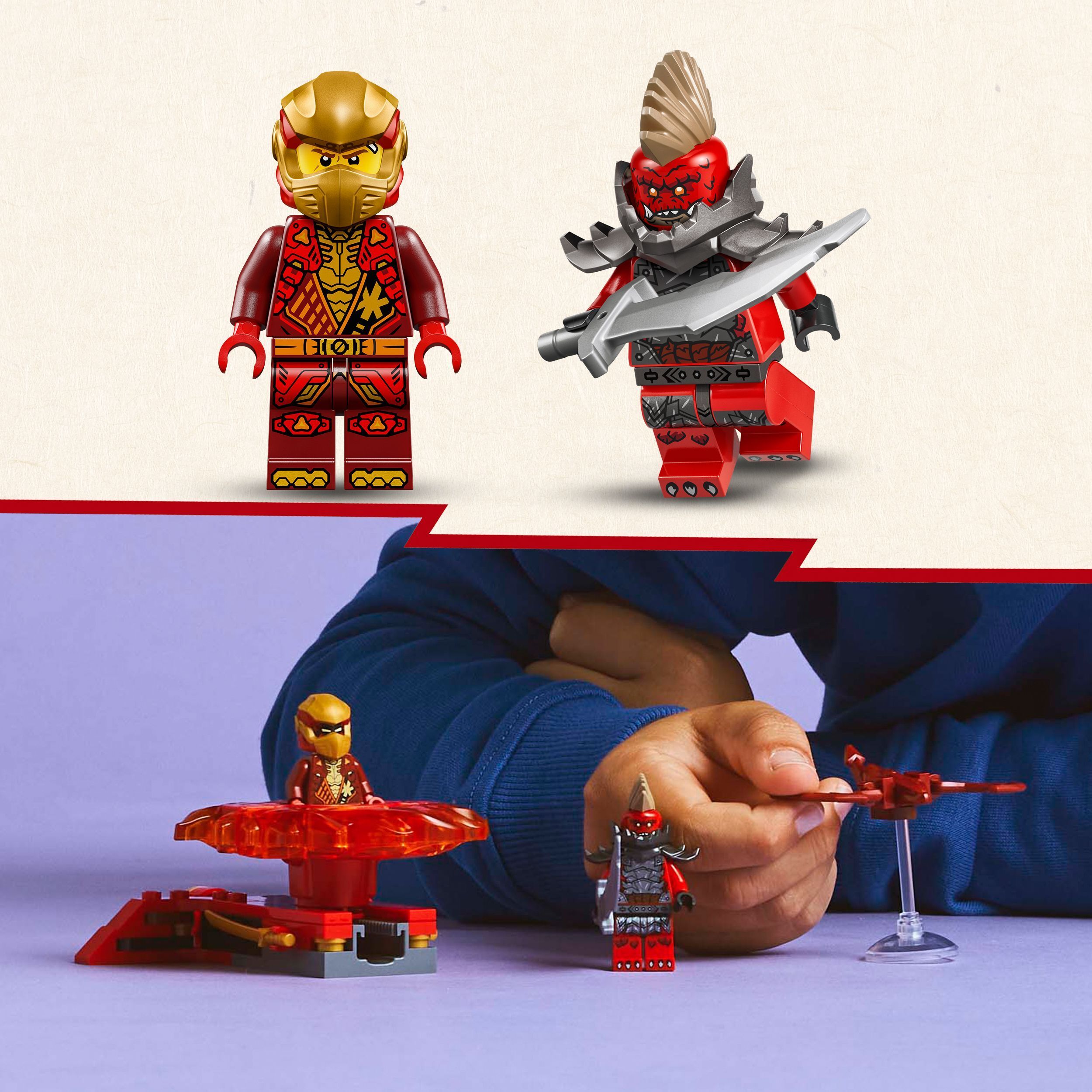 LEGO Ninjago 71823 – Kain Spinjitzu-lohikäärmespinneri