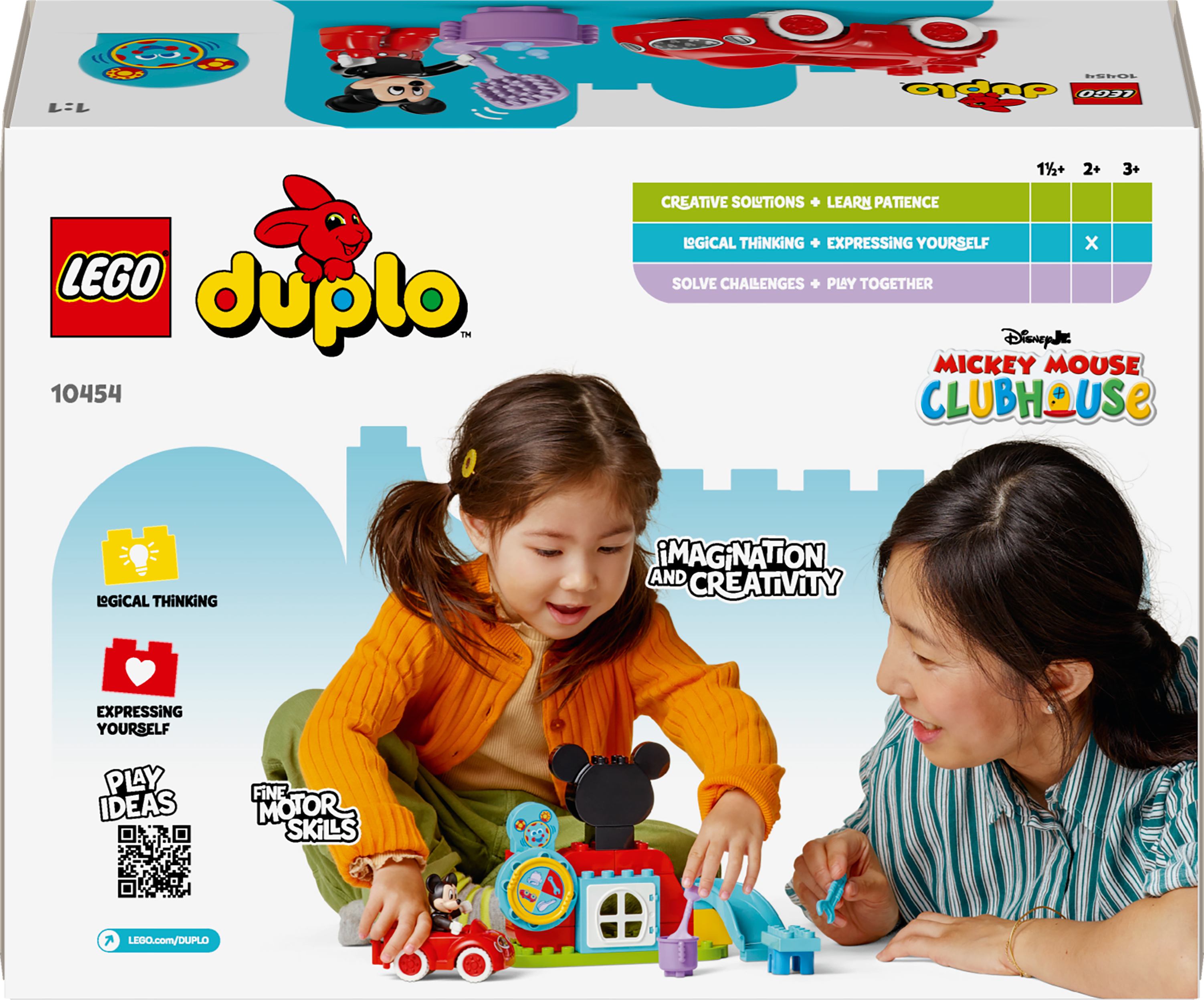 LEGO DUPLO Disney 10454 – Mikki Hiiren kerhotalo ja auto