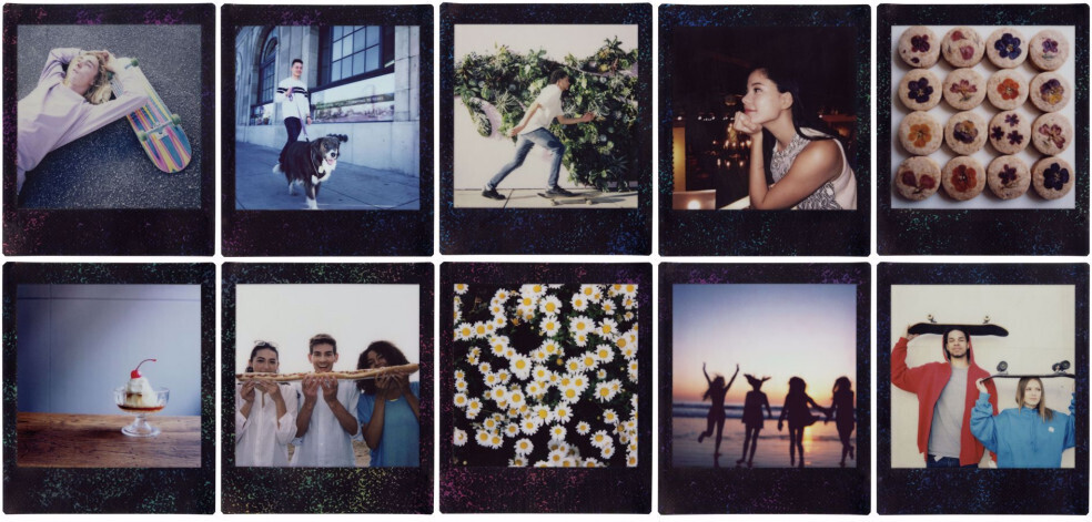Fujifilm Instax Square Film Whitemarble pikafilmi, 10 kuvaa