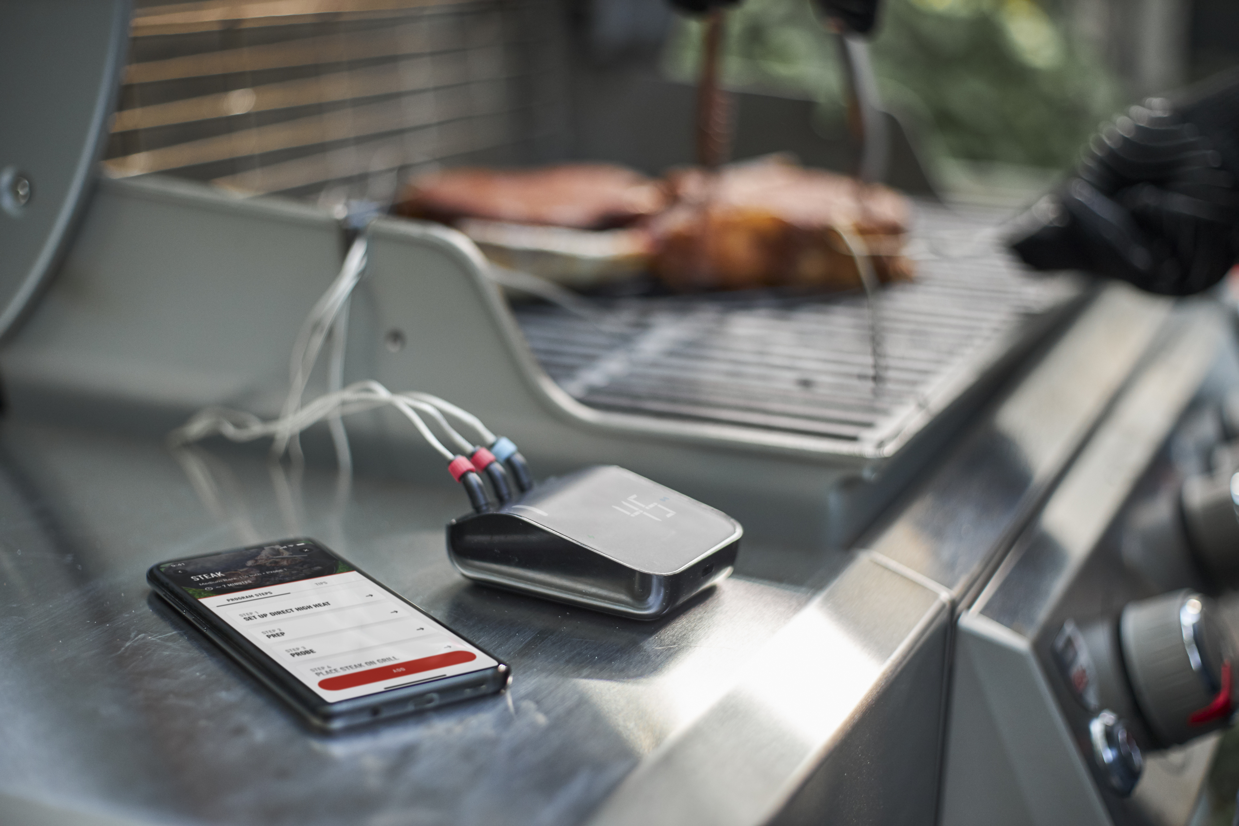 Weber Connect Smart Grilling Hub -paistolämpömittari