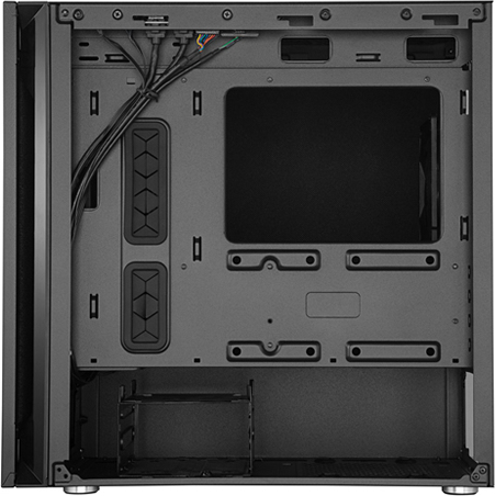 Cooler Master Silencio S400  Micro-ATX-kotelo, musta