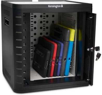 Kensington Security Universal -lataus- ja synkronointikaappi, musta