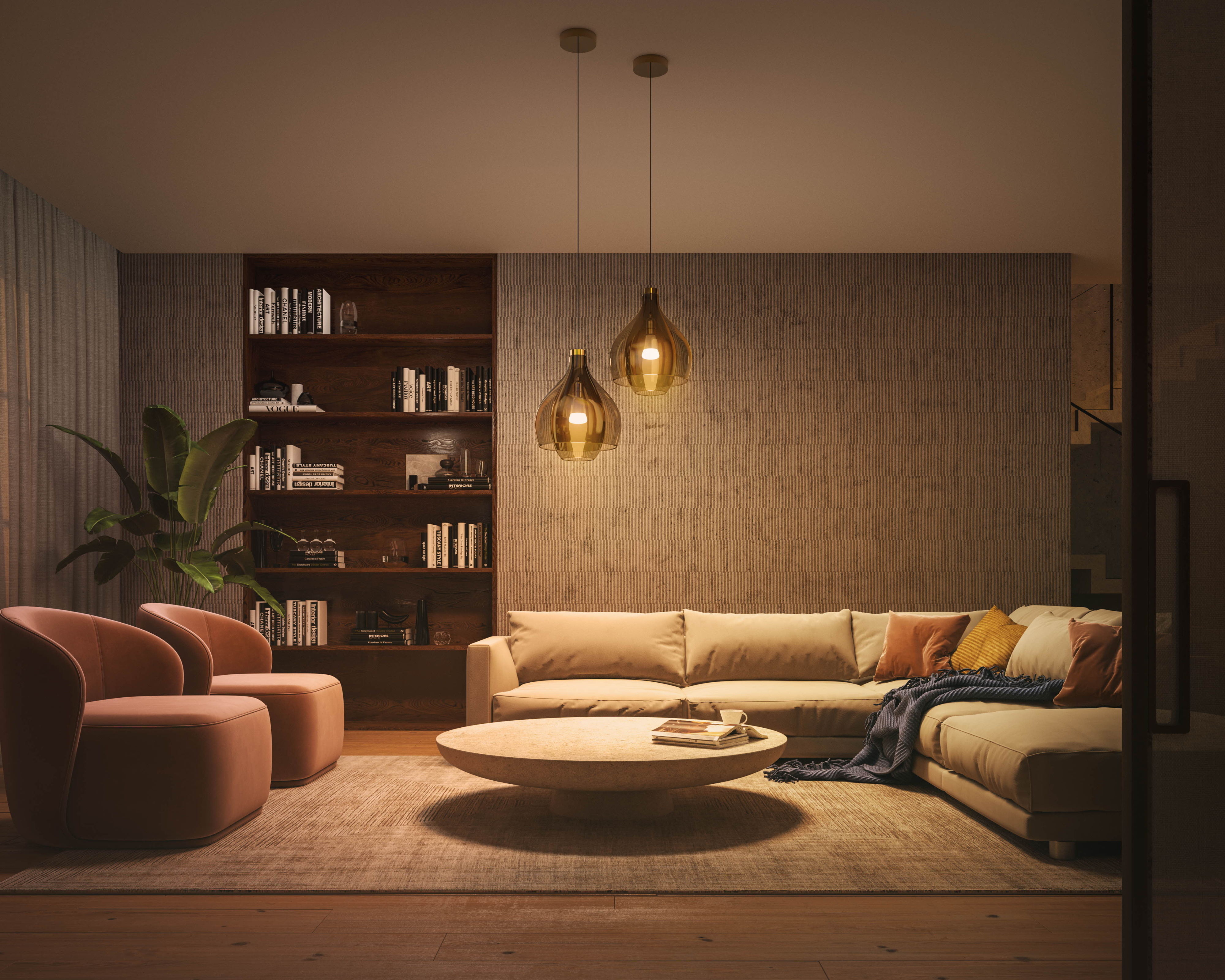 Philips Hue -LED-älylamppu, White Ambiance, E27