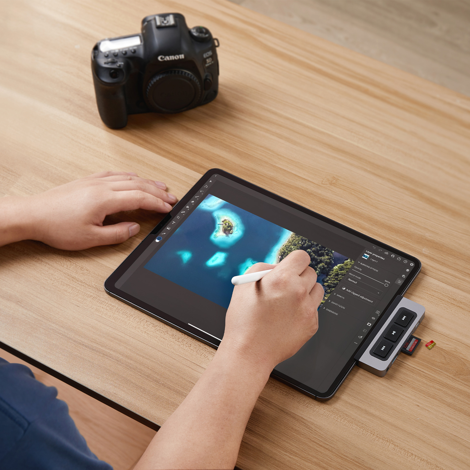 Hyper HyperDrive 6-in-1 USB-C Media Hub -adapteri