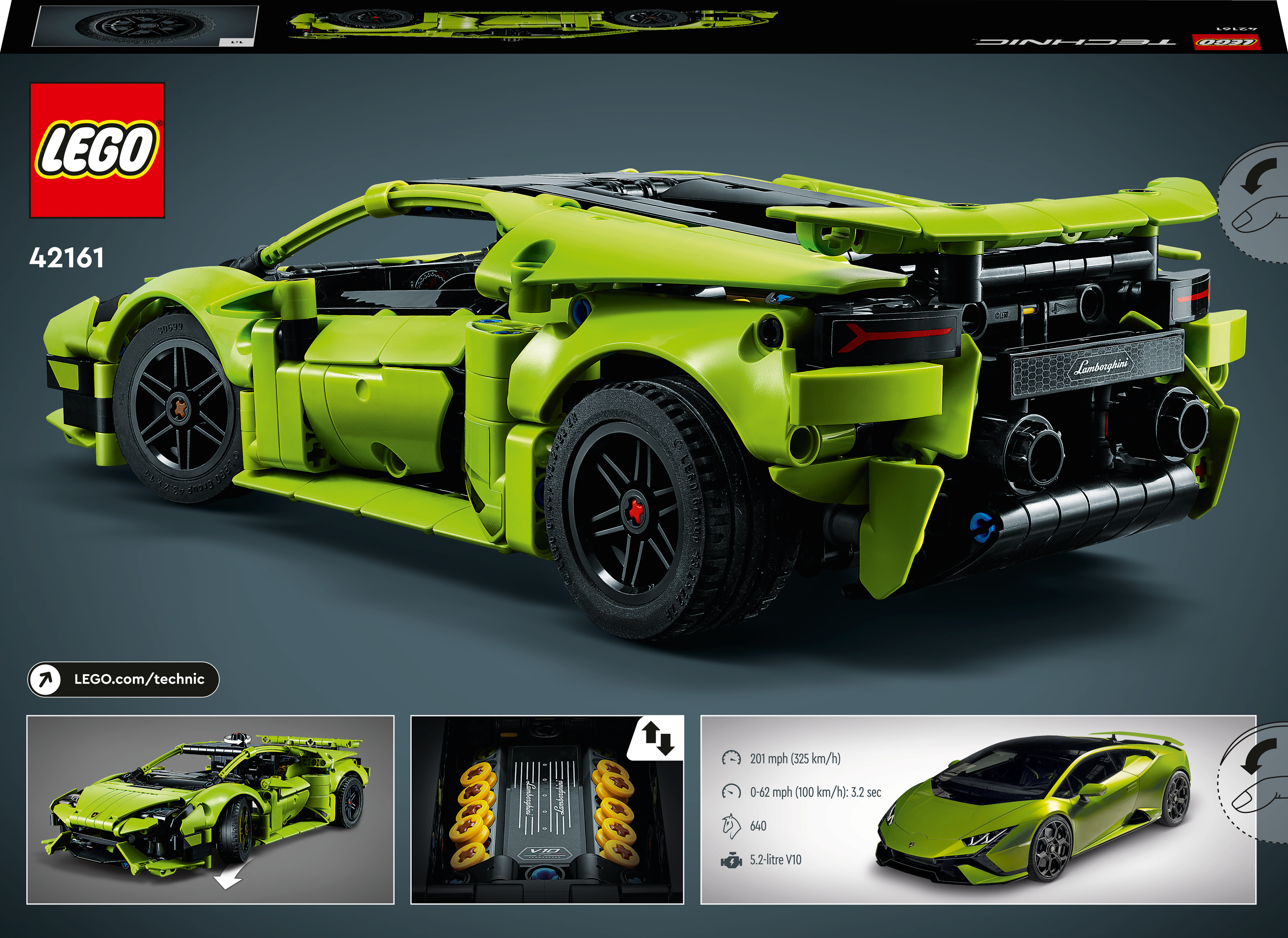 LEGO Technic 42161 - Lamborghini Huracán Tecnica