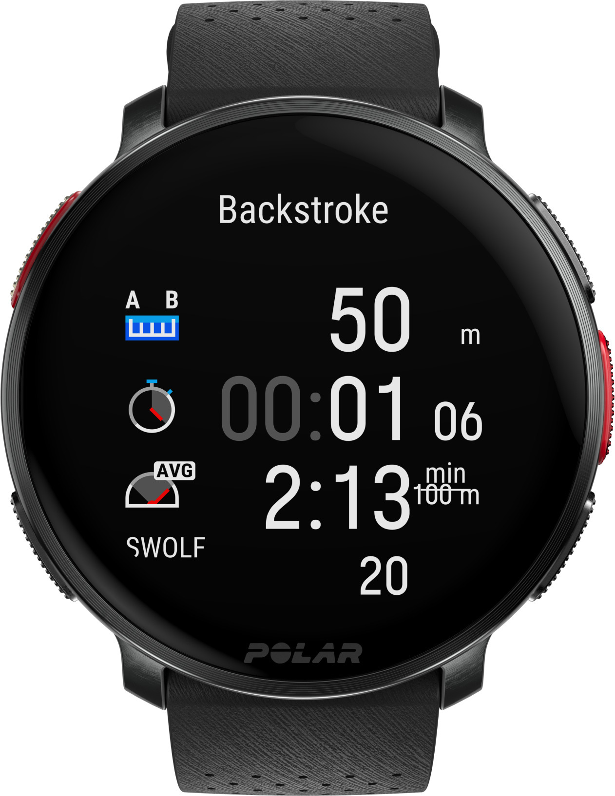 Polar Vantage V3 -premium-urheilukello, aprikoosi