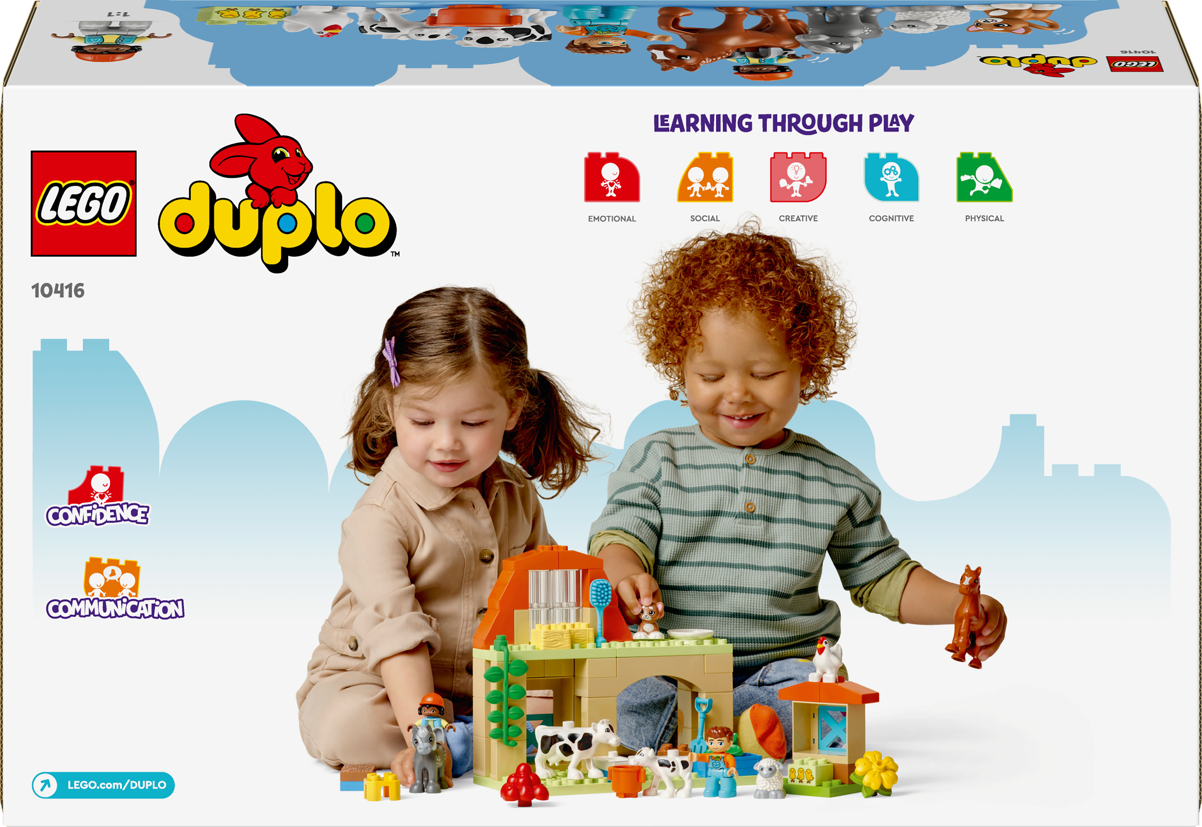 LEGO DUPLO Town 10416  - Eläinten hoitoa maatilalla