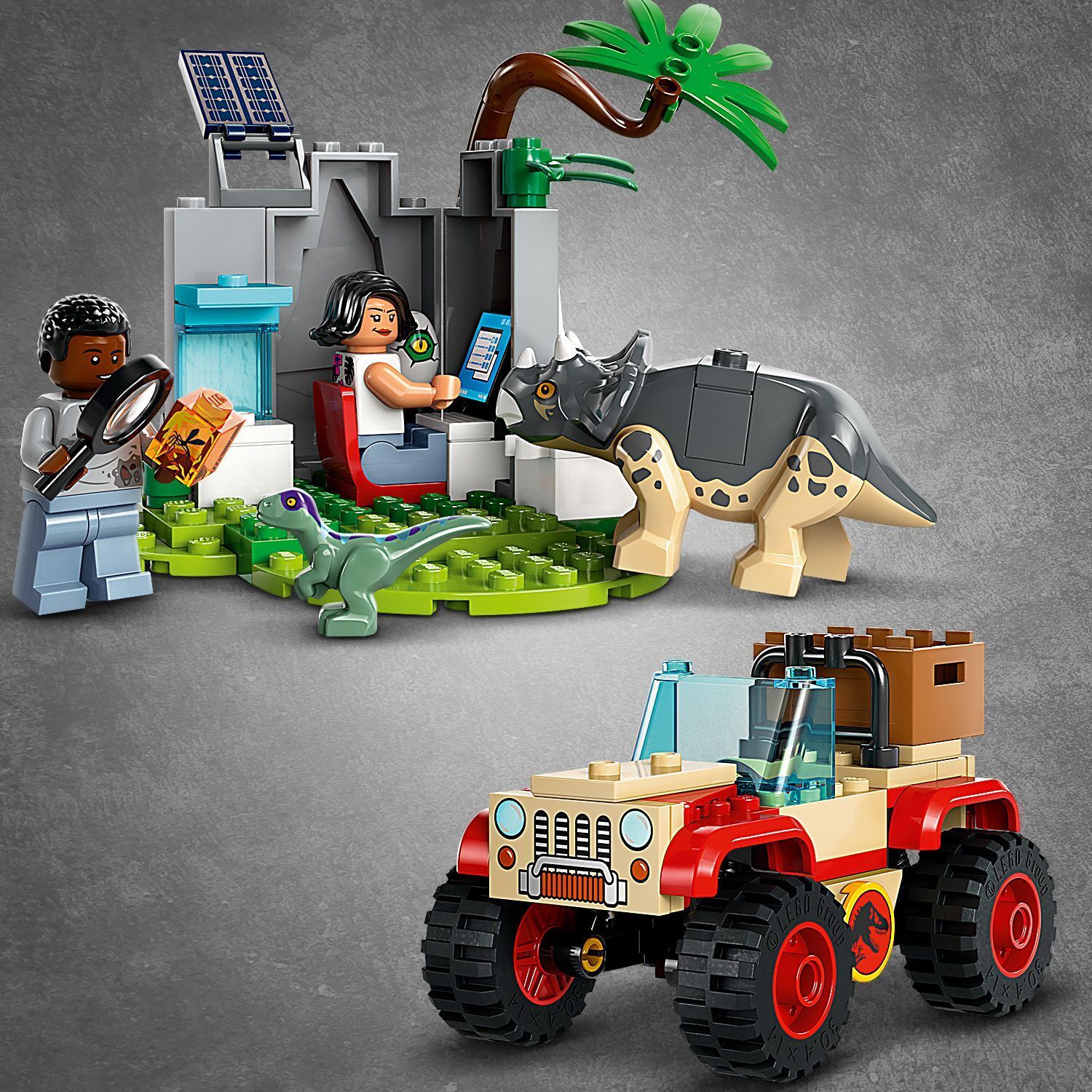LEGO Jurassic World 76963  - Dinosauruspoikasten pelastuskeskus