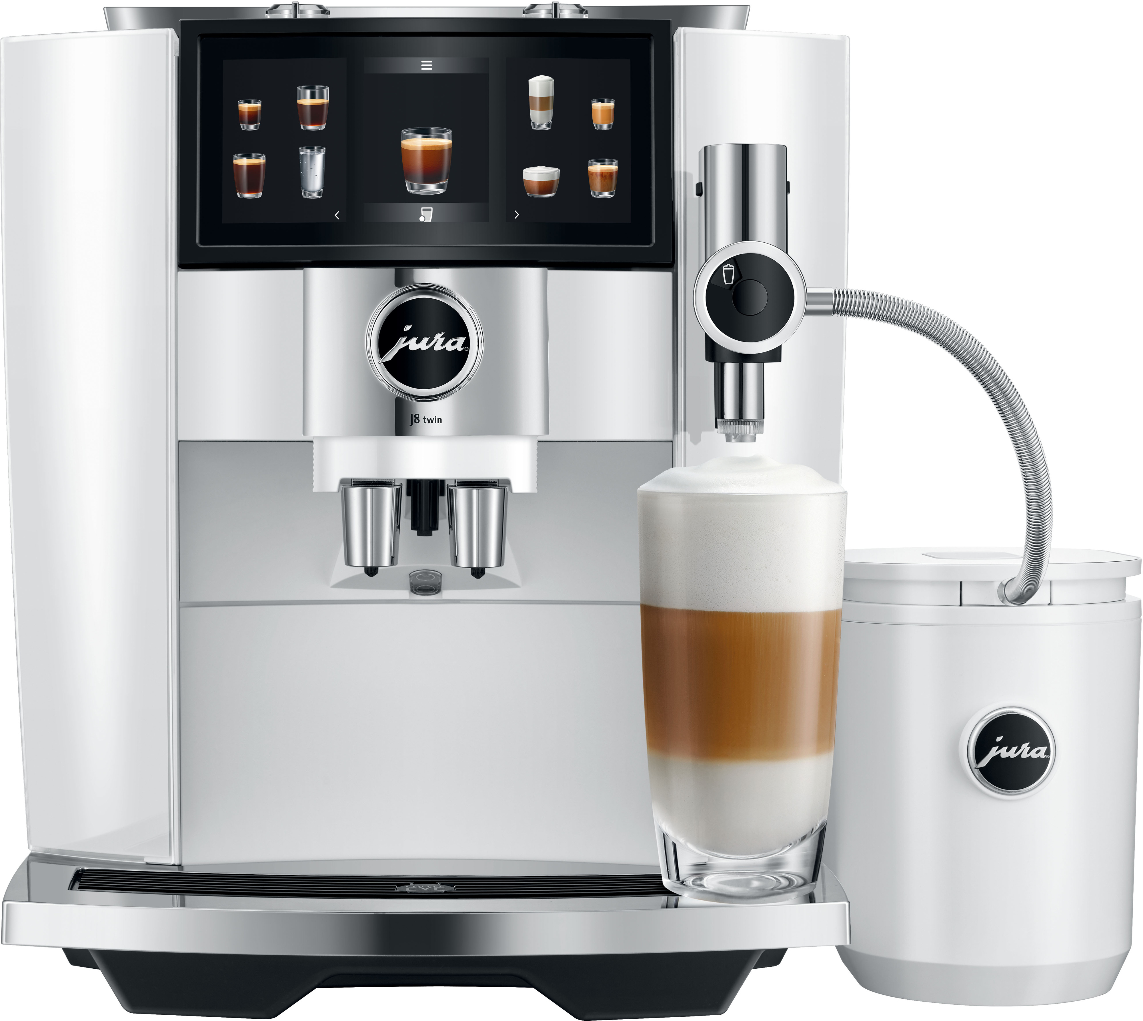 Jura J8 Twin Diamond White (EA) kahvikone