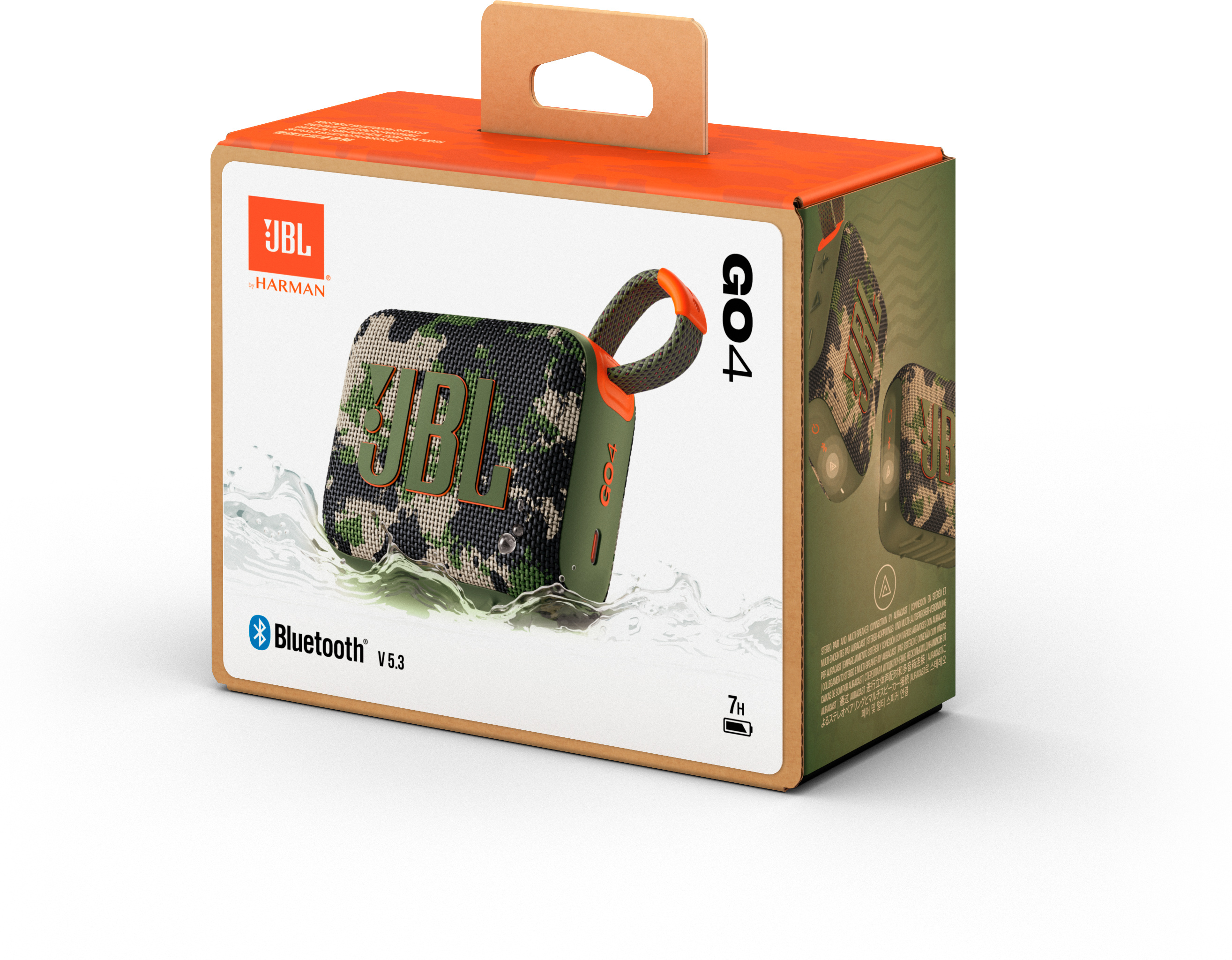 JBL Go 4 Bluetooth-kaiutin, sininen