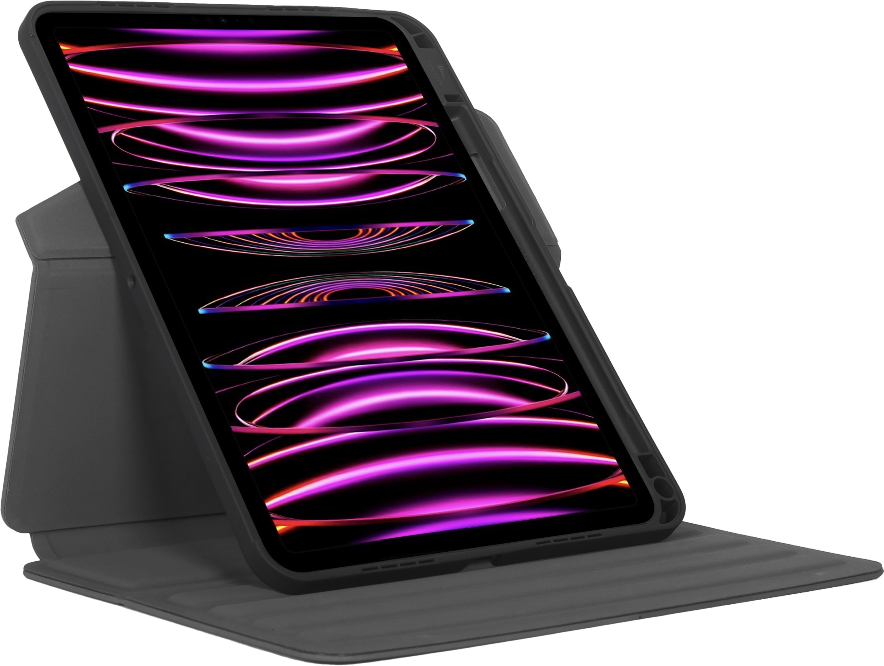 Targus Click-in Rotation -suojakotelo, Apple iPad Pro 11" (M4), tummanharmaa