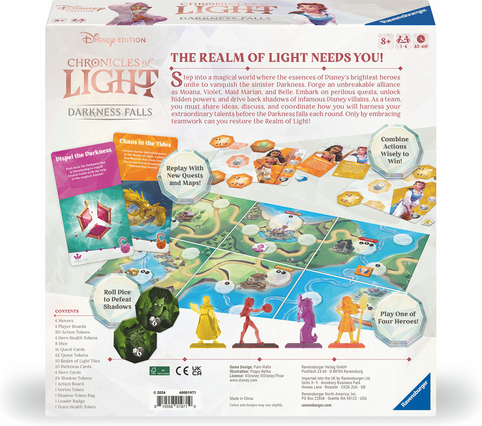 Ravensburger Chronicles Of Light - lautapeli, ENG