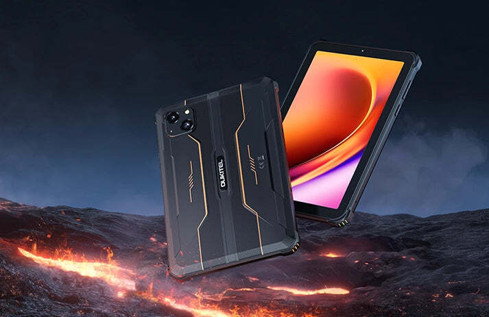 Oukitel RT3 Pro -tabletti, 128 Gt, oranssi