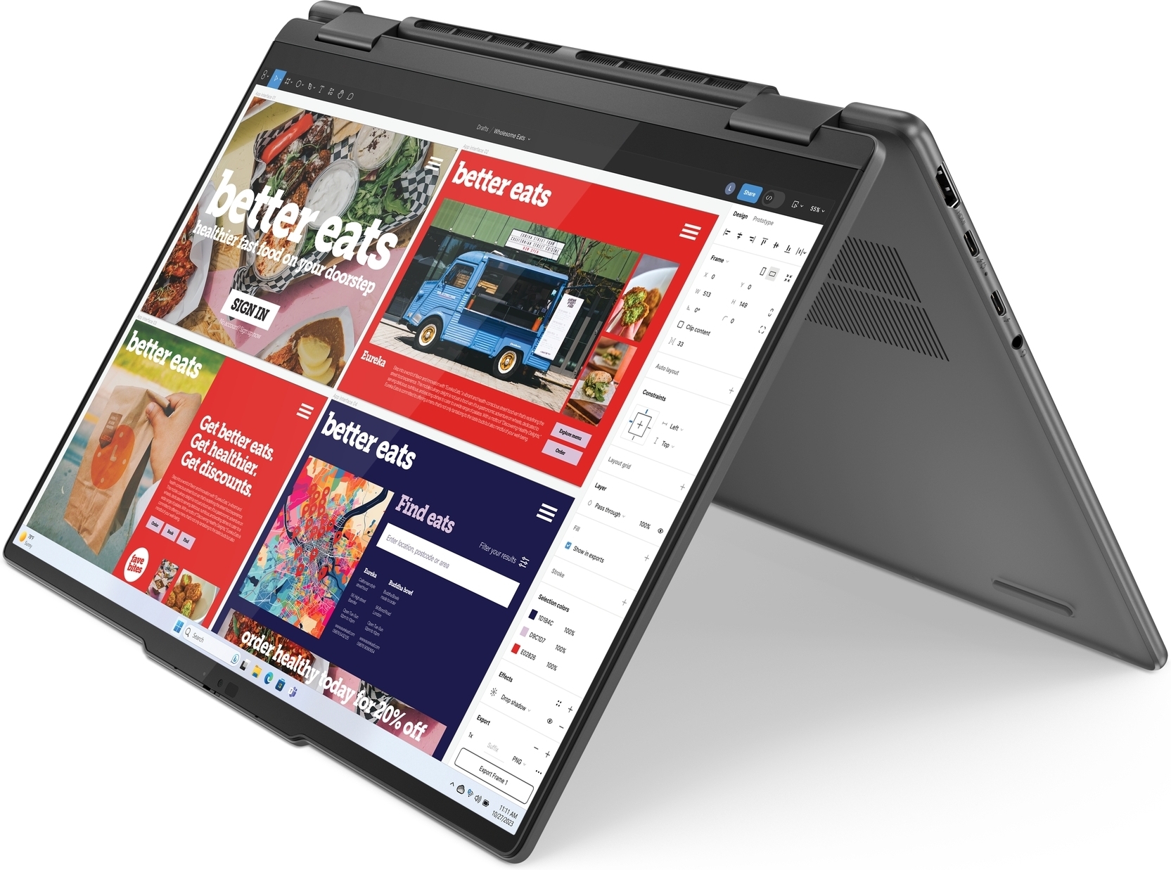 Lenovo Yoga 7 2-in-1 14" -kannettava, Win 11, harmaa (83DJ0090MX) 2 Lenovo Yoga 7 2-in-1 14" -kannettava, Win 11, harmaa (83DJ0090MX) - Image 2