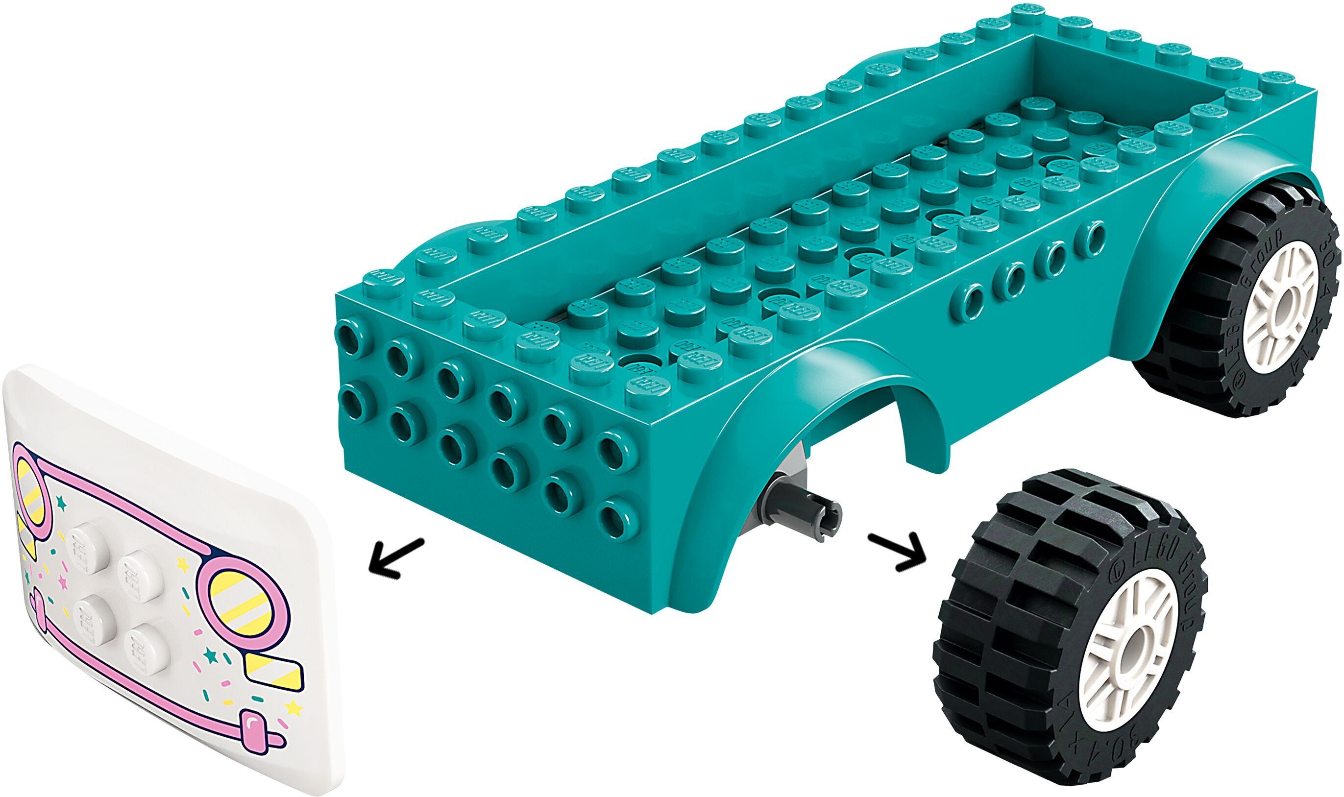 LEGO Friends 42644 – Heartlake Cityn jäätelöauto
