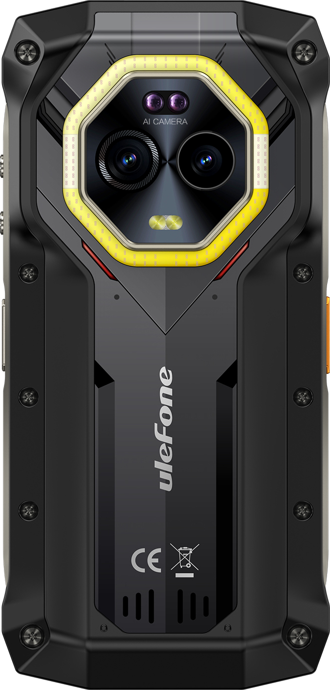 DOOGEE Fire 6 Power puhelin, 256/8 Gt, musta