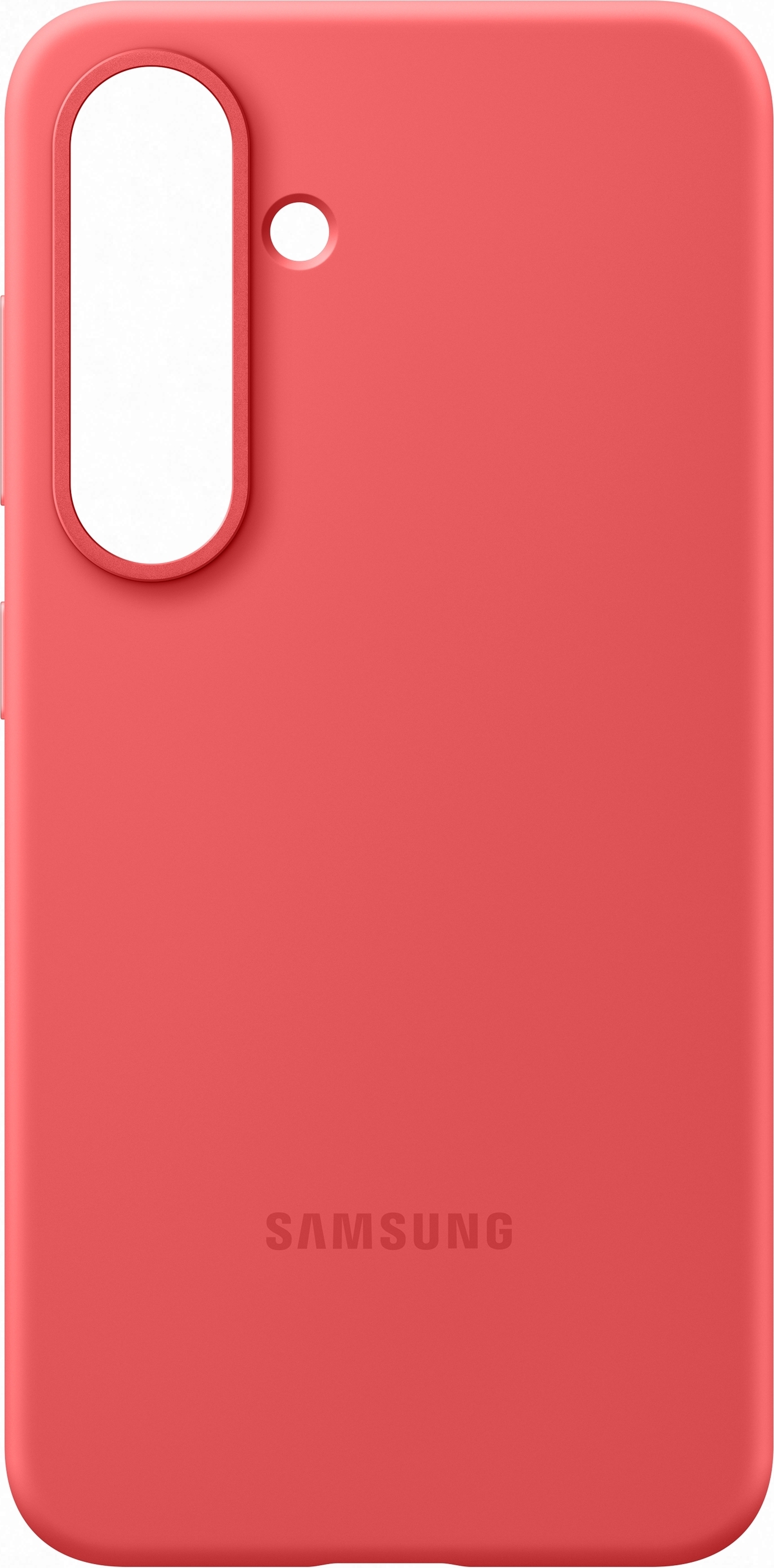 Samsung Galaxy S25 Silicone suojakuori, punainen
