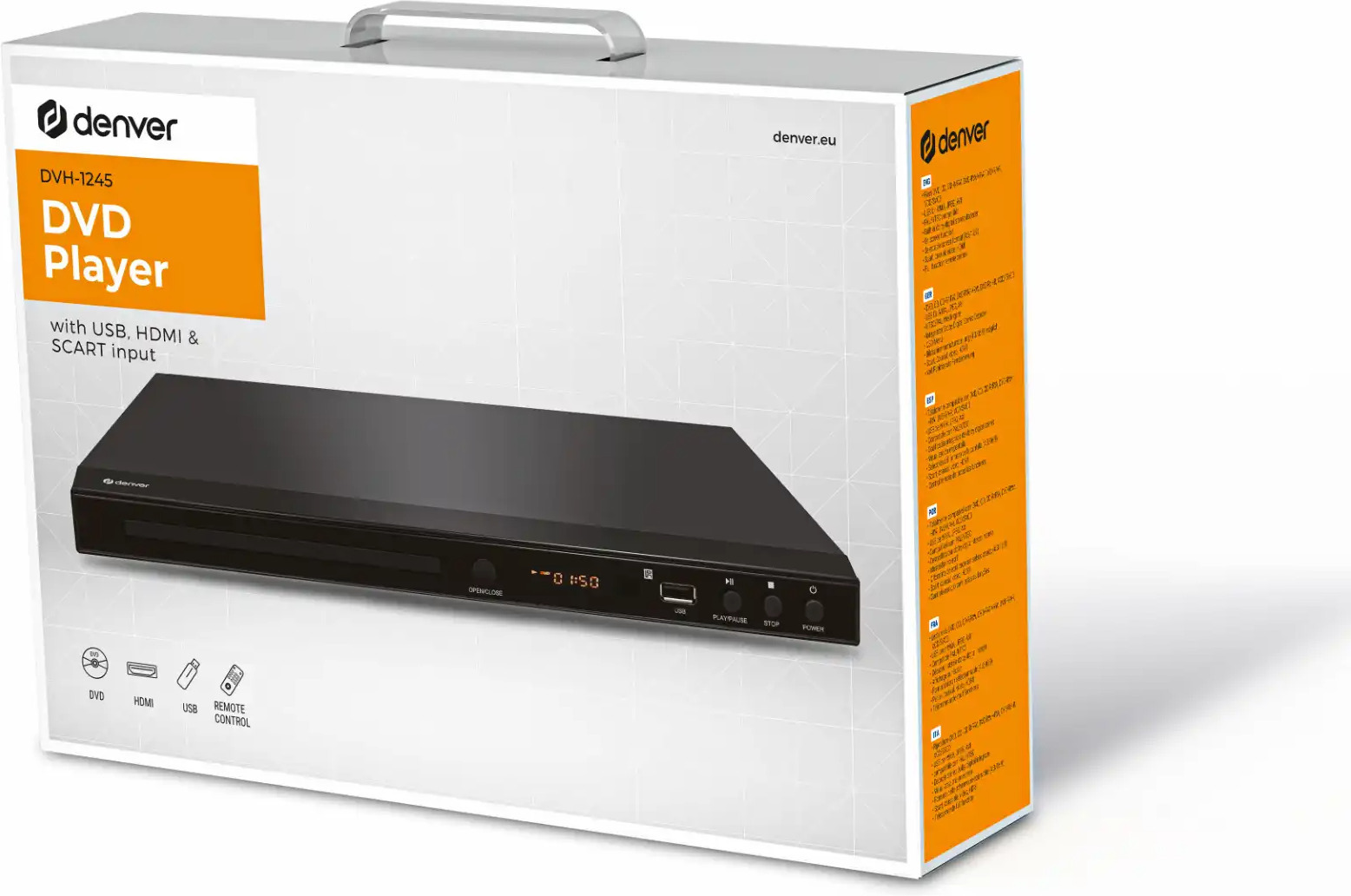 Denver DVH-1245 DVD-soitin