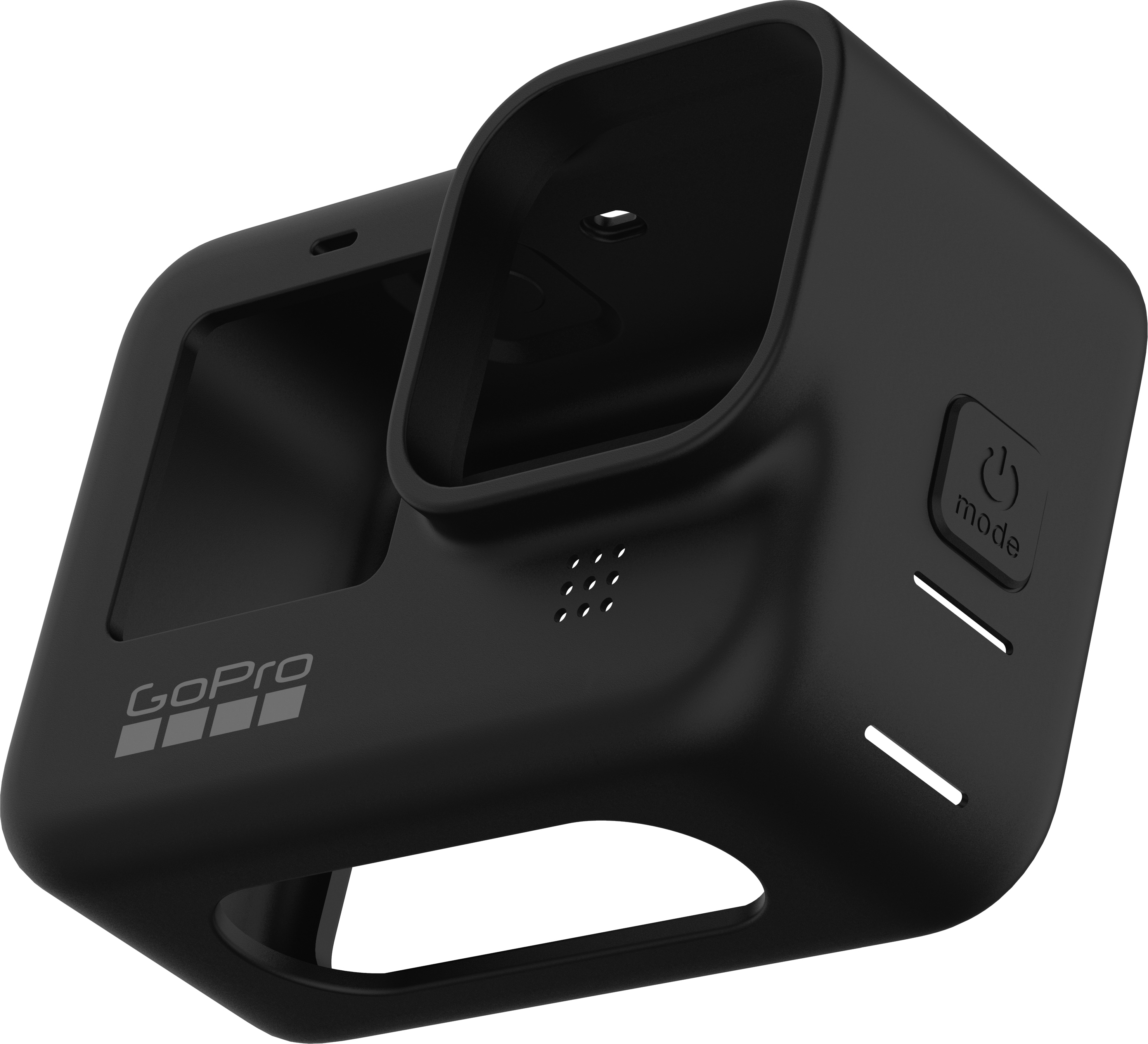 GoPro silikonikotelo ja nyöri, musta