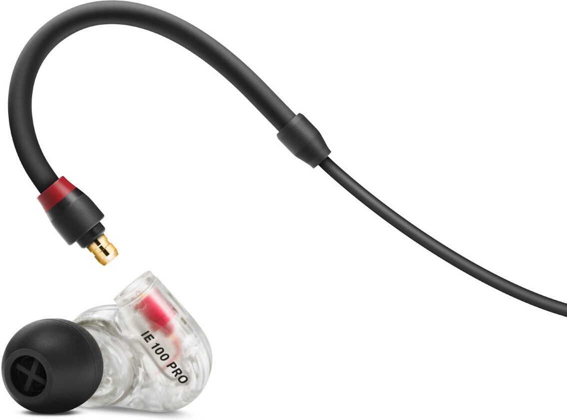 Sennheiser IE 100 PRO -nappikuulokkeet, läpinäkyvä