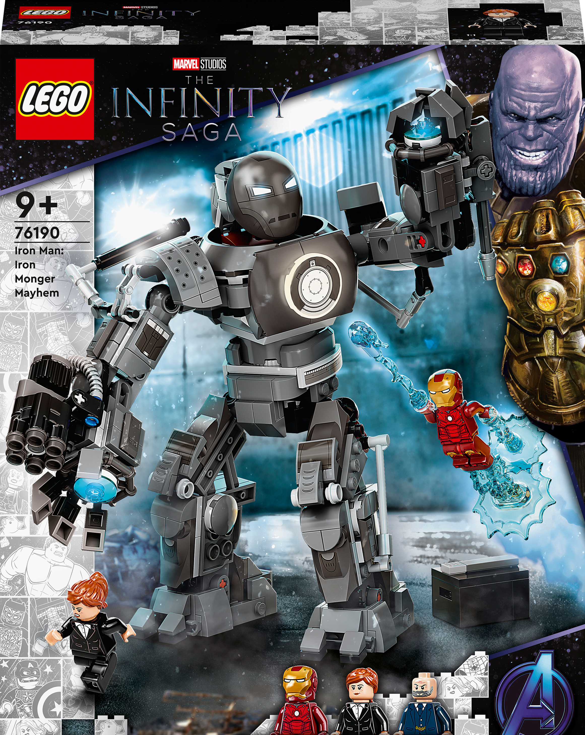 lego infinity saga iron monger mayhem