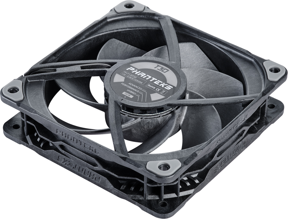 Phanteks PH-F120T30 PWM -tuuletinpakkaus, 120 mm, 3-pack