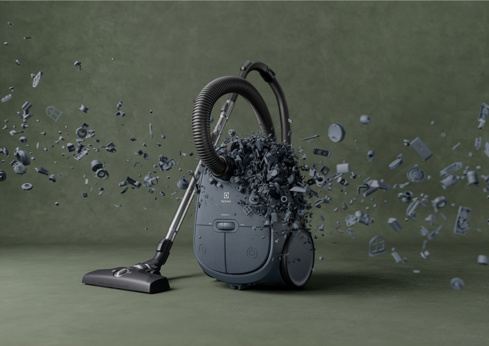 Electrolux Clean 600 EB61C2DBF -pölynimuri, sininen
