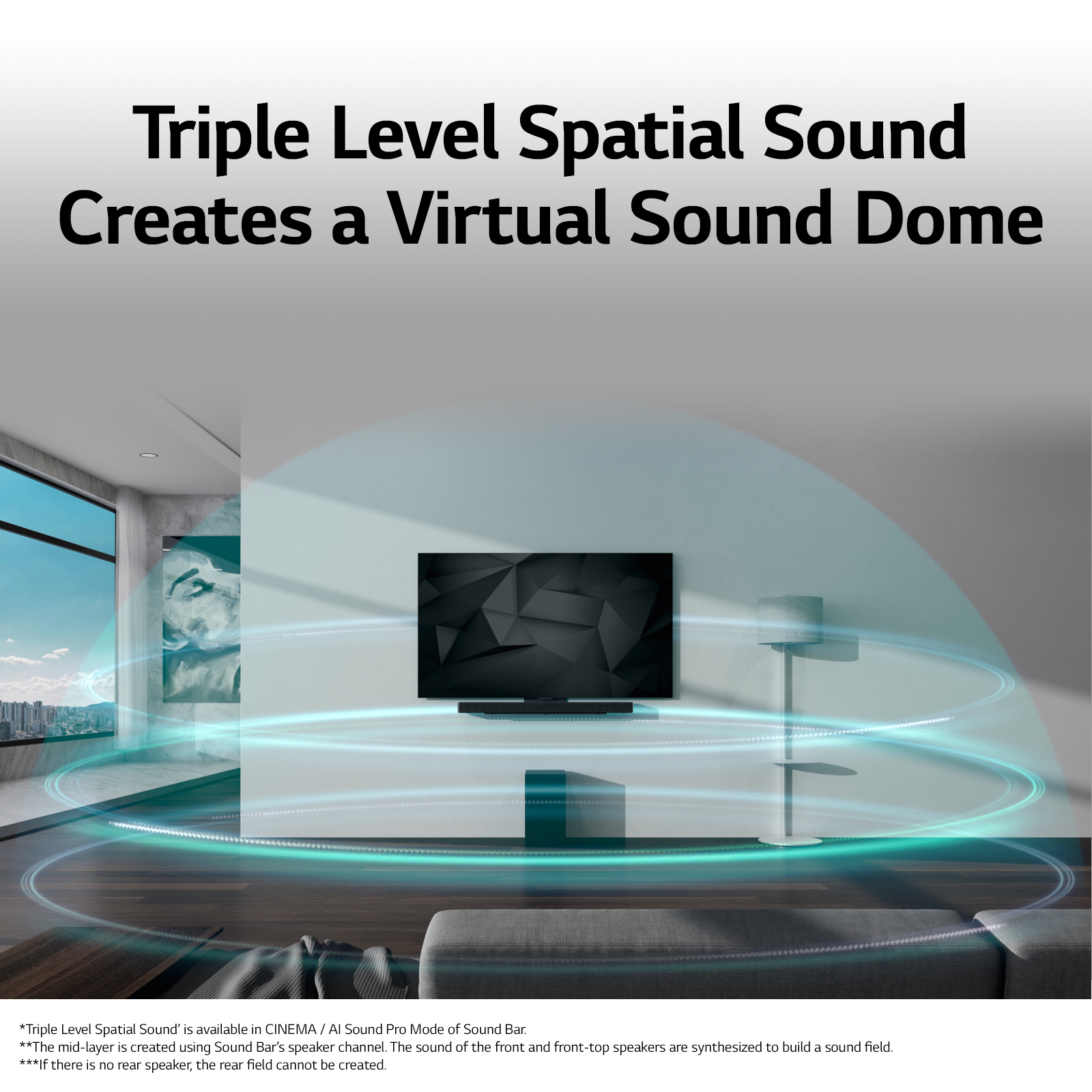 LG SC9S 3.1.3 Soundbar Dolby Atmos -äänijärjestelmä
