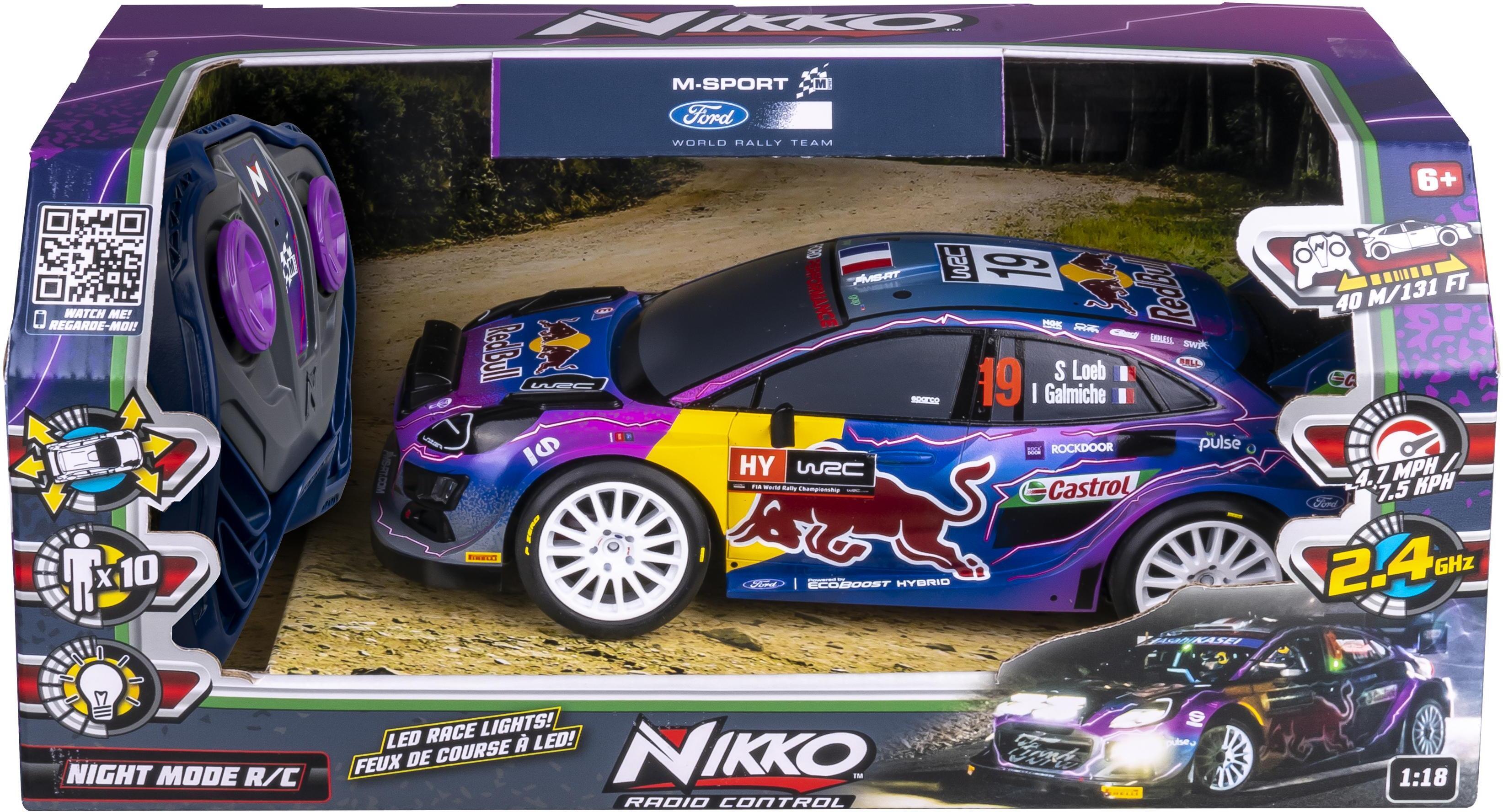 NIKKO RC Night Mode: M-Sport Ford Puma - kauko-ohjattava