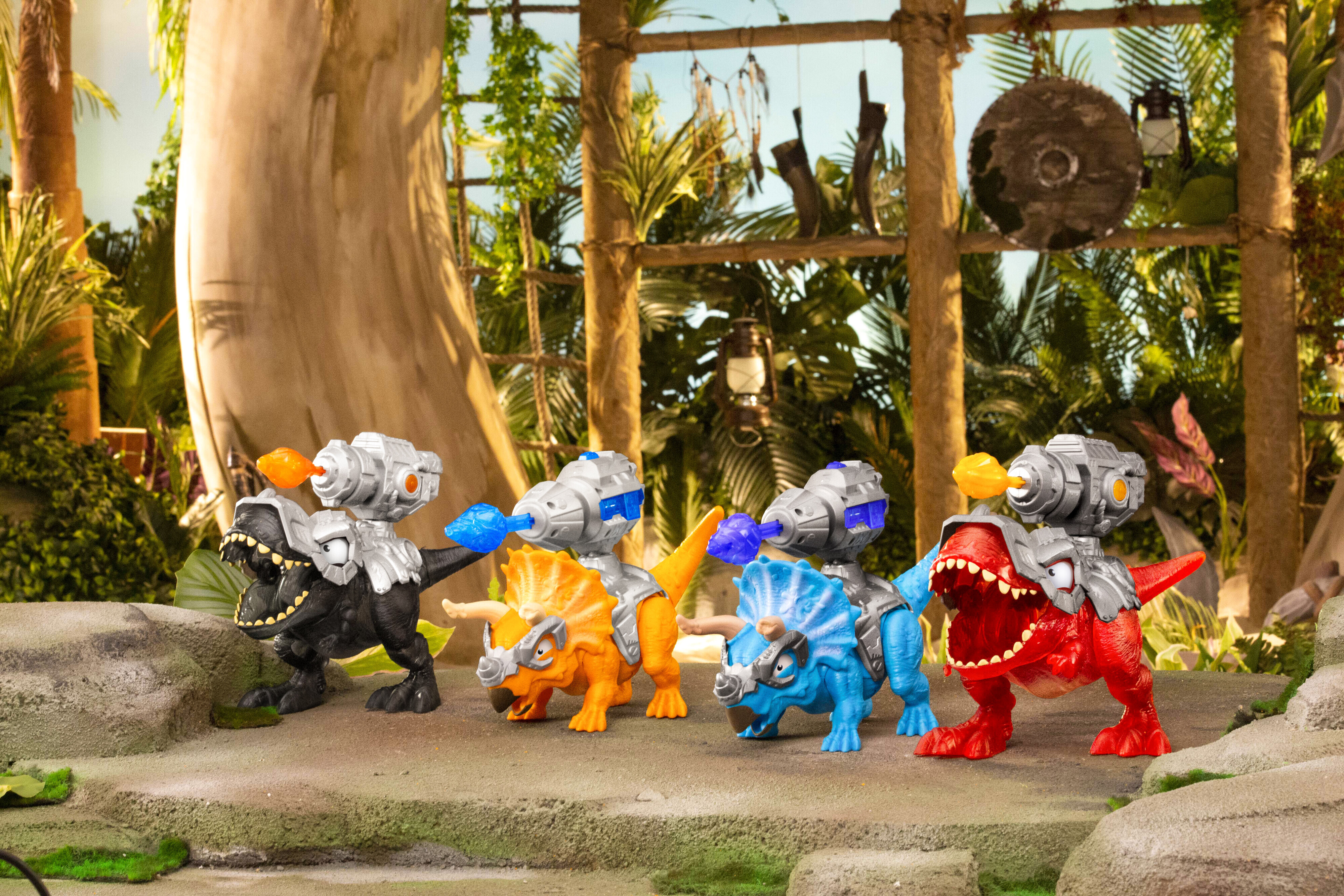 Smashers Jurassic Mega Light-Up Dino S1 - yllätysmuna