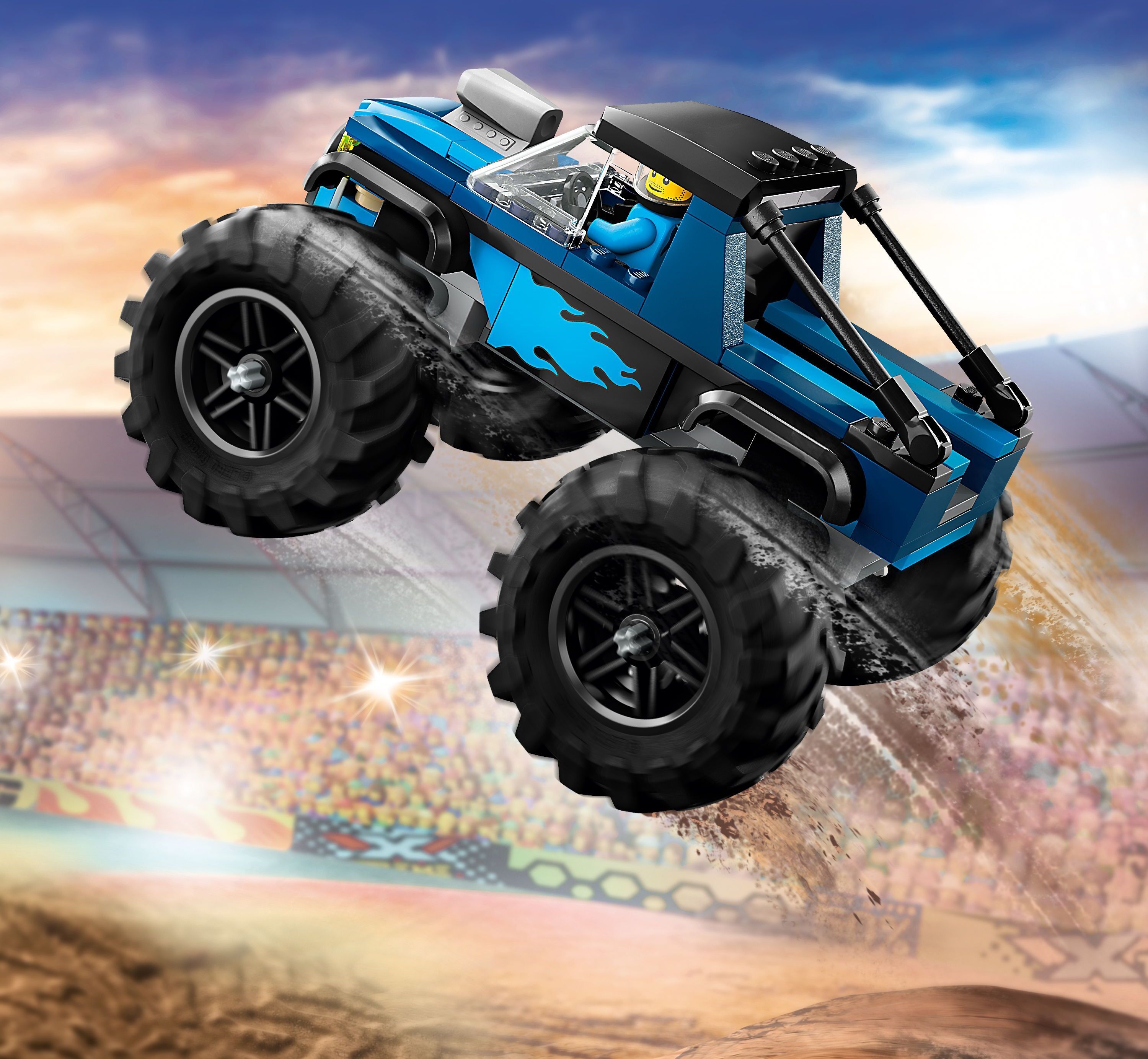 LEGO City Great Vehicles 60402  - Sininen monsteriauto