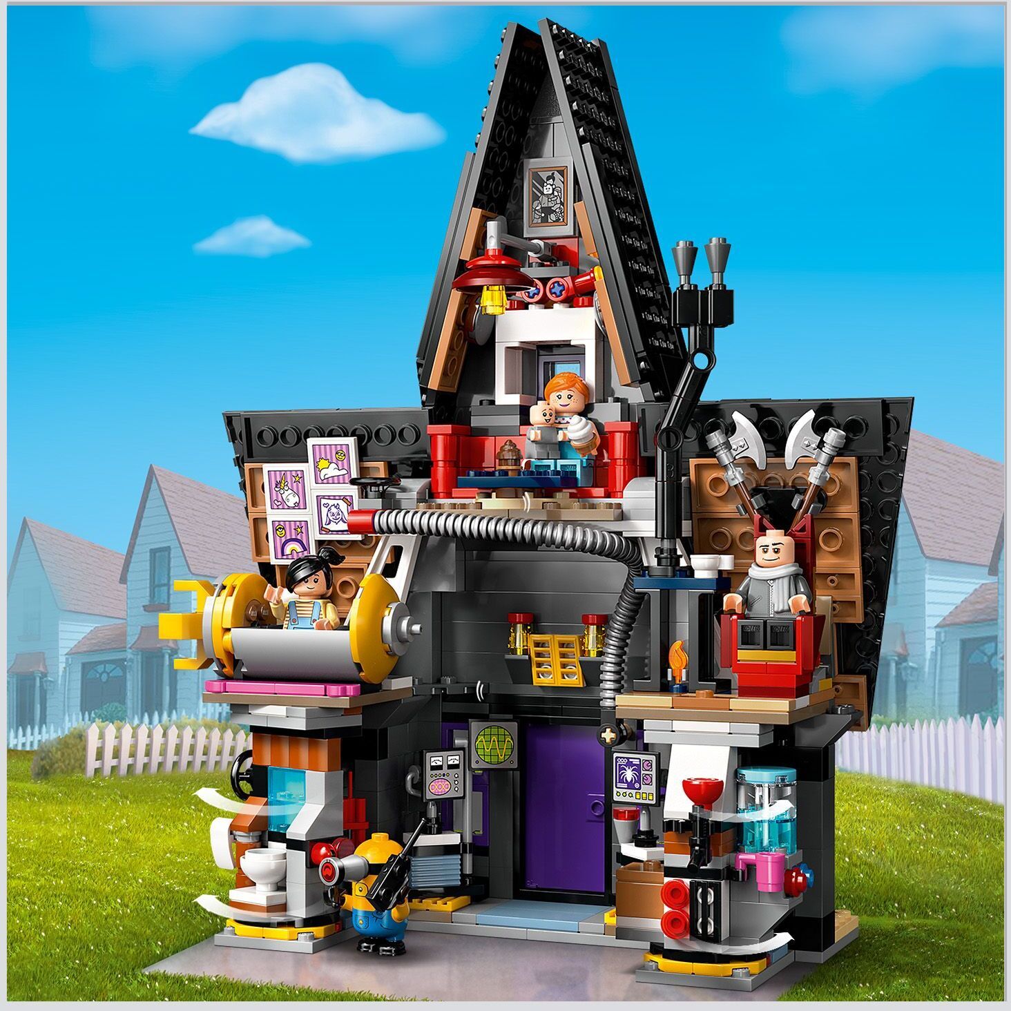 LEGO Minions 75583  - Kätyrien ja Grun kotitalo