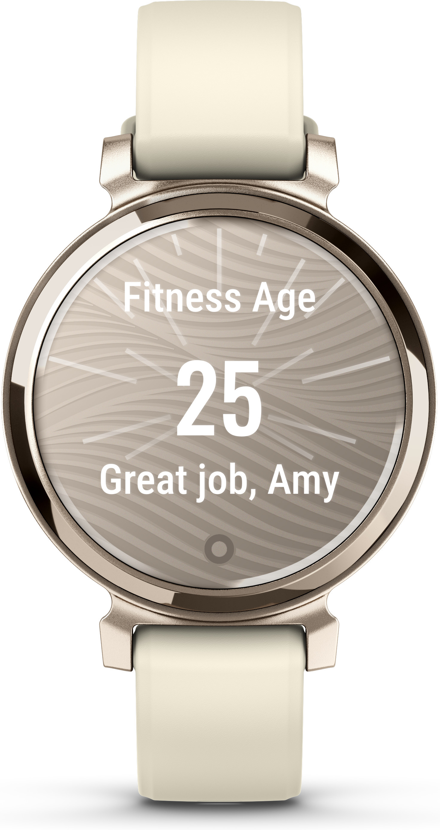 Garmin Lily 2 -fitnesskello, Cream Gold / Coconut
