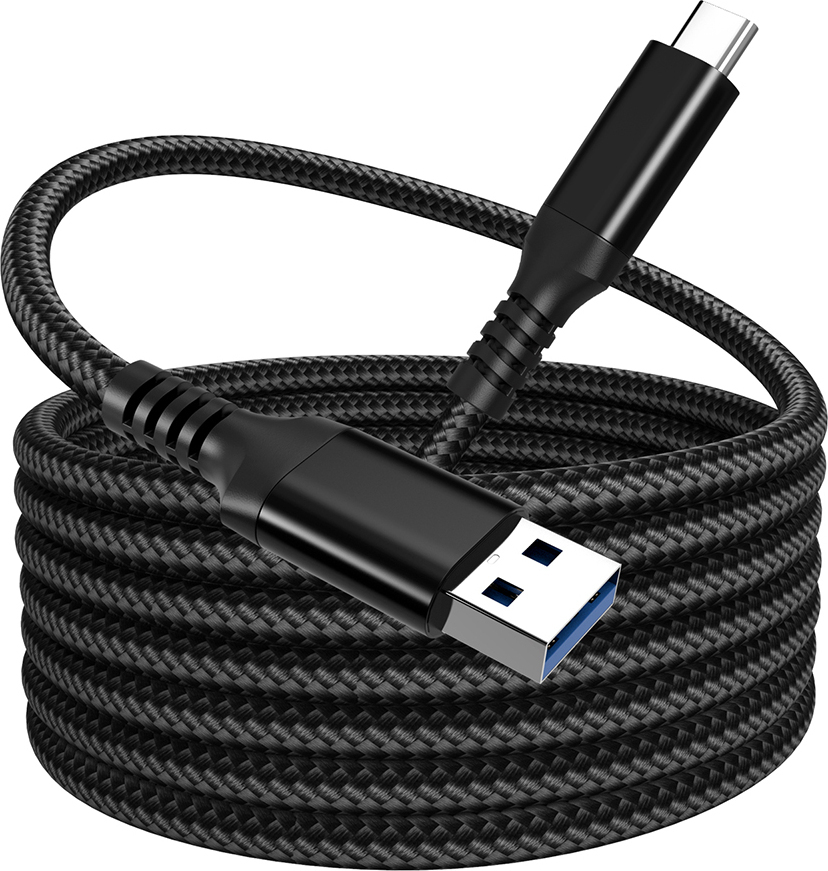 Fuj:tech USB-C - USB-A USB3.2 Gen1 -kaapeli, 2m