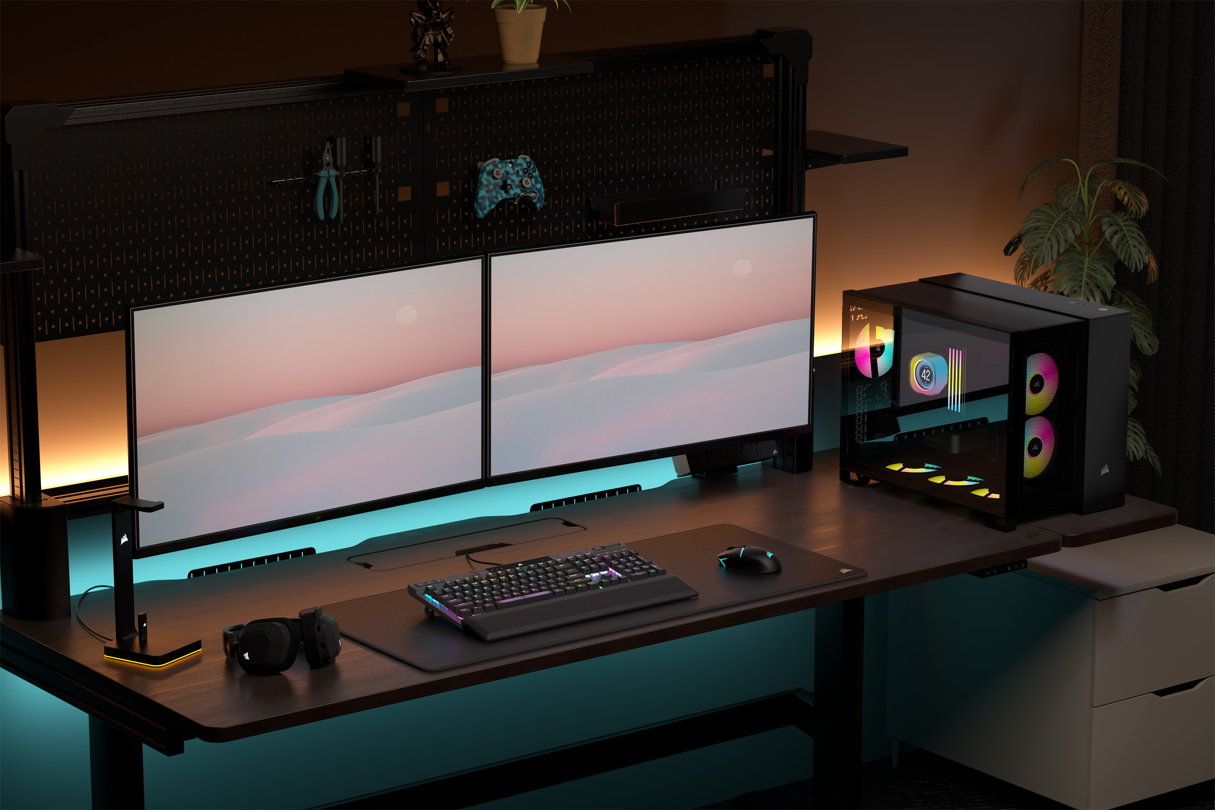 Corsair 2500D Airflow Micro-ATX-kotelo ikkunalla, musta