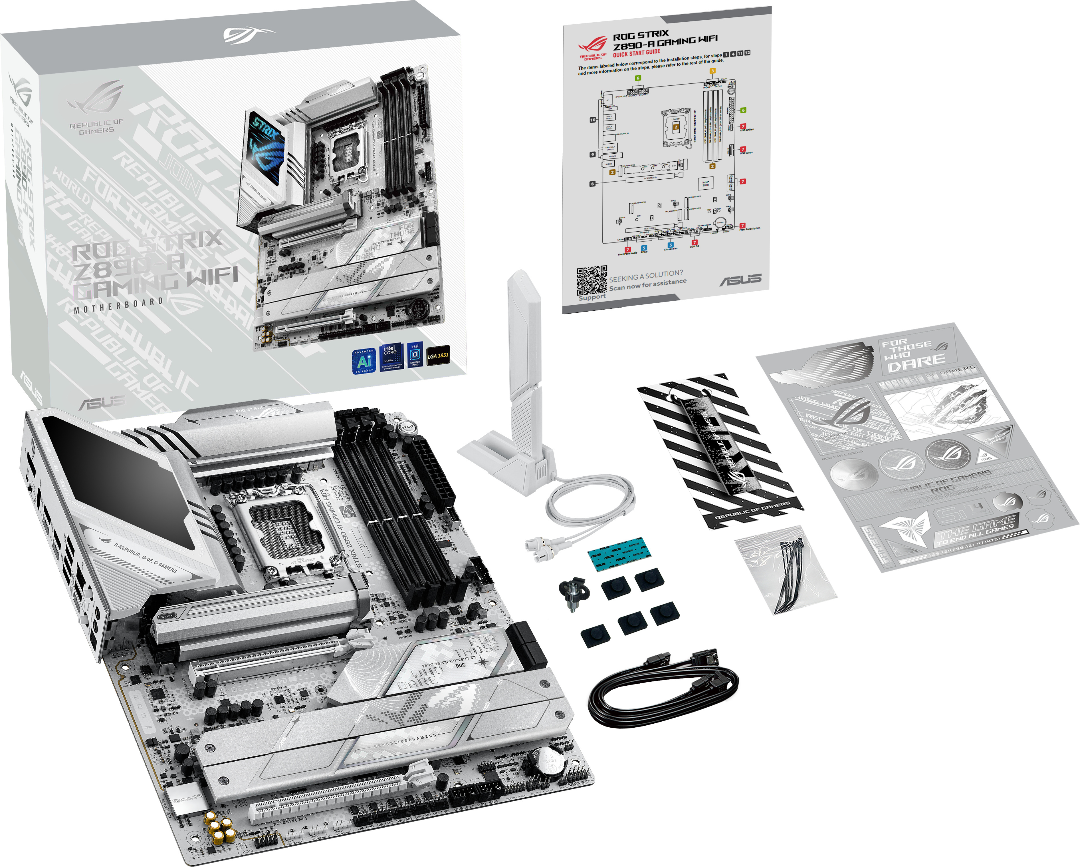 ASUS ROG STRIX Z890-A GAMING WIFI ATX -emolevy