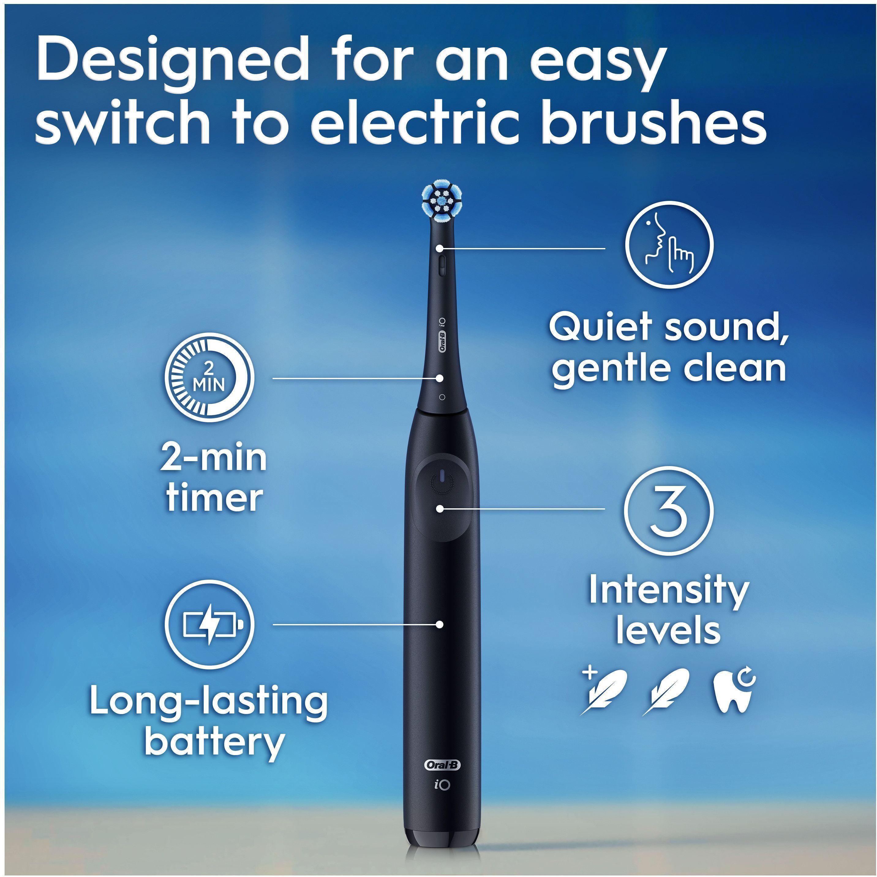 Oral-B iO2 sähköhammasharja, musta