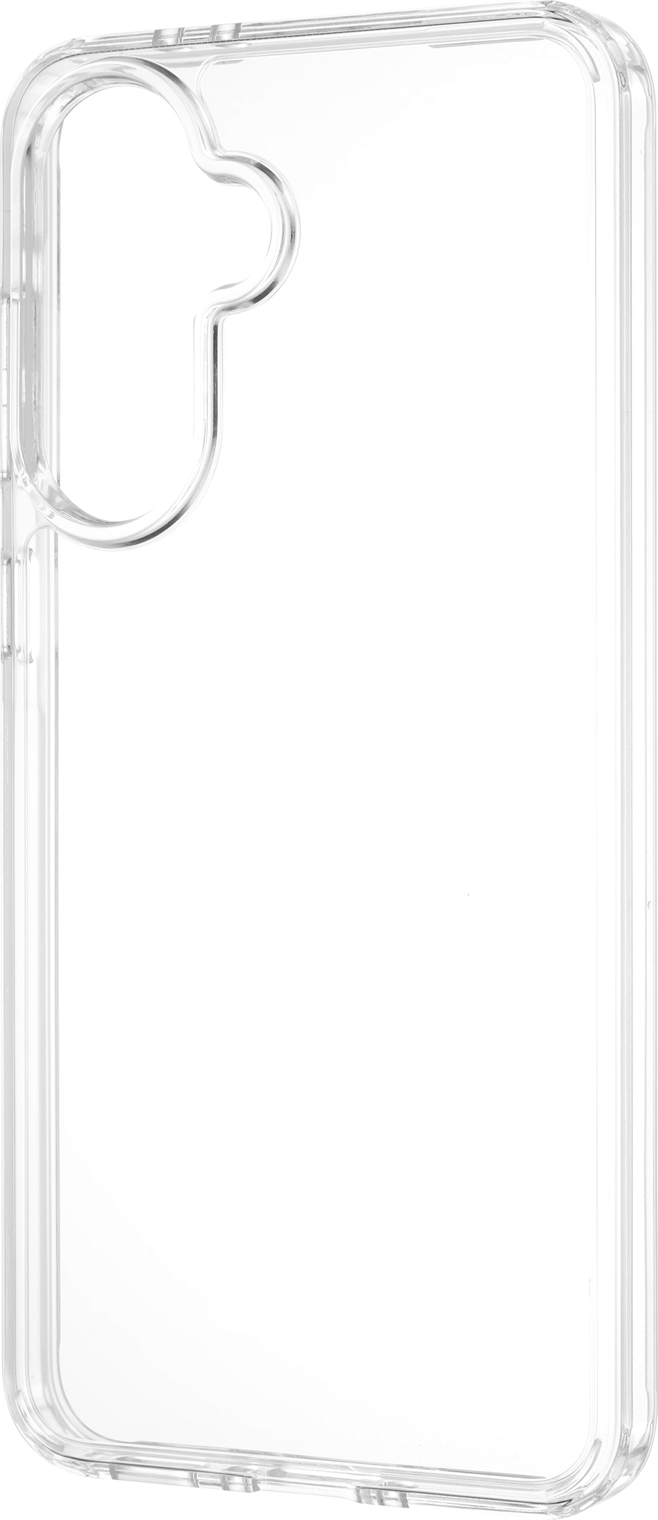 FoneKit silikonisuoja, Samsung Galaxy S25 Edge, läpinäkyvä