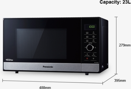 Panasonic NN-SD28HSGTG mikroaaltouuni, teräs