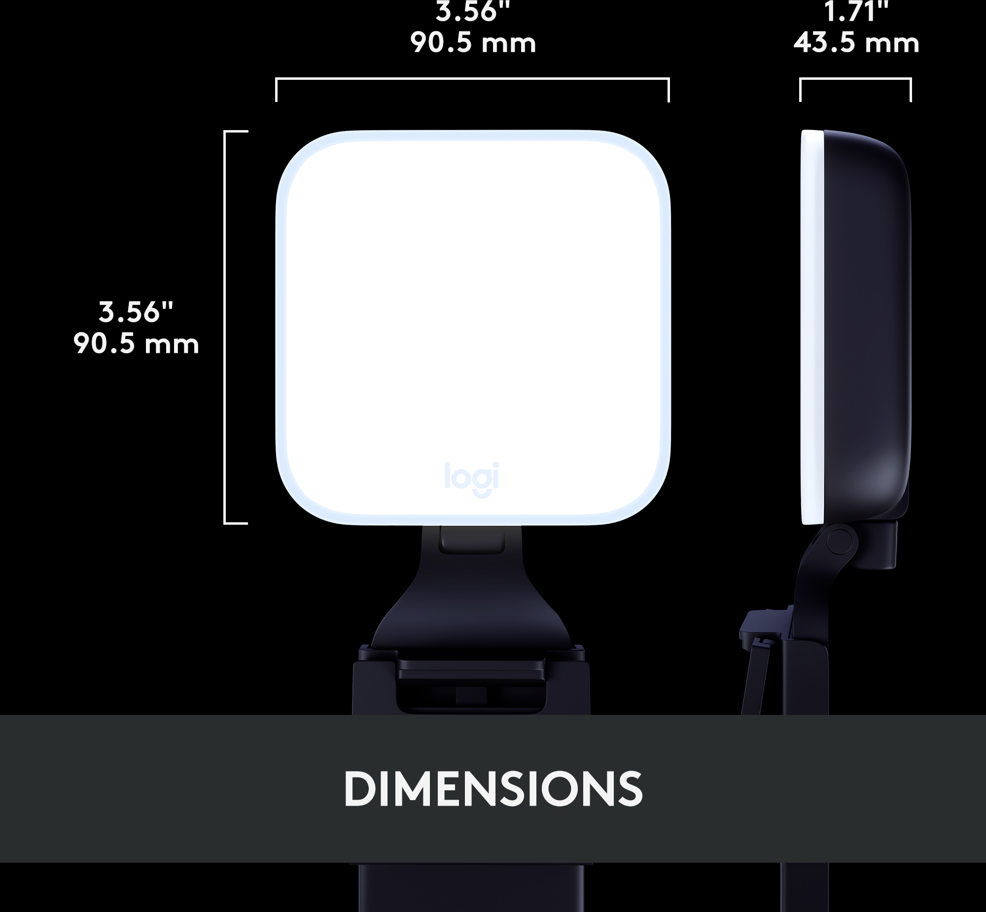 Logitech Litra Glow -suoratoistovalaisin