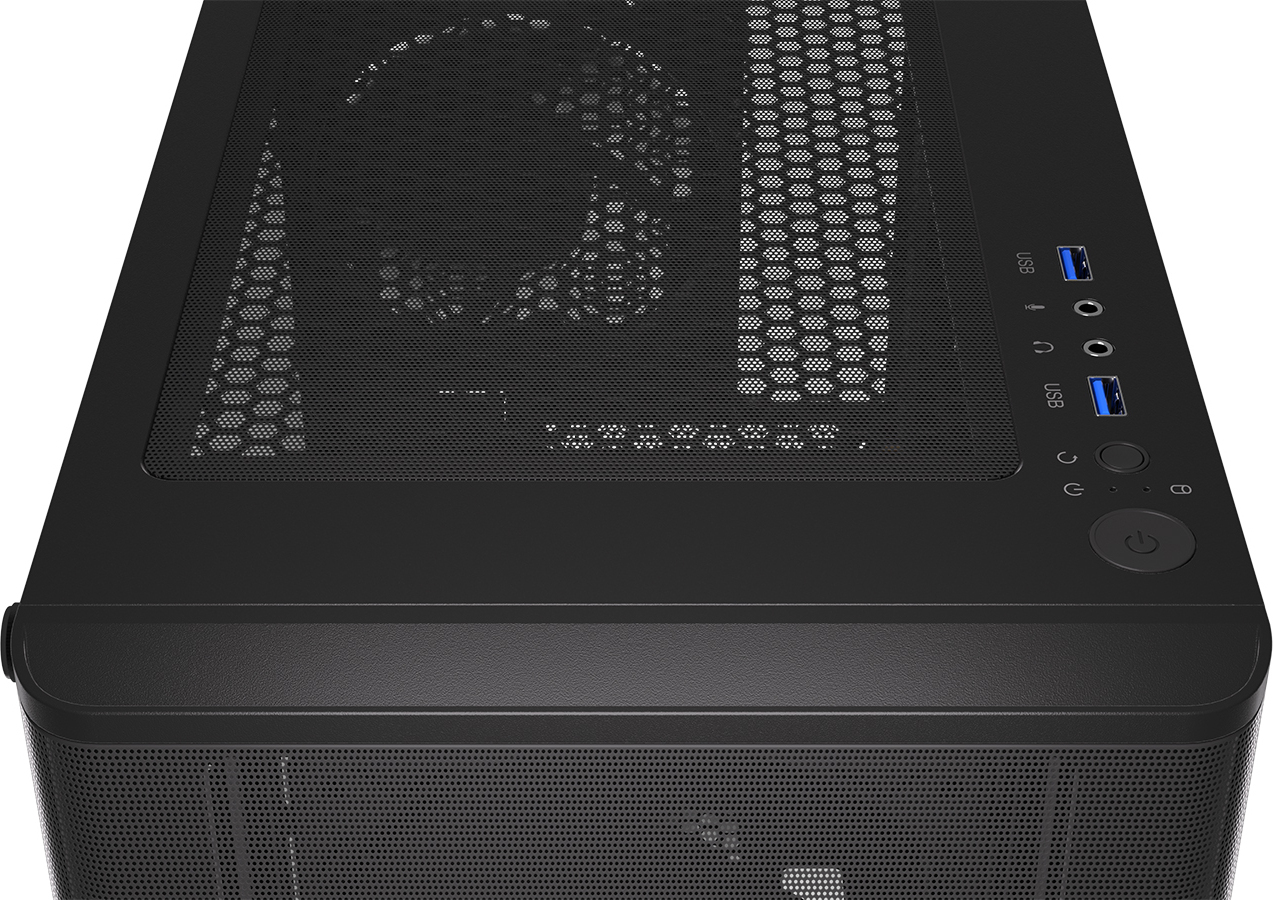 Endorfy Ventum 200 Air ATX-kotelo ikkunalla, musta