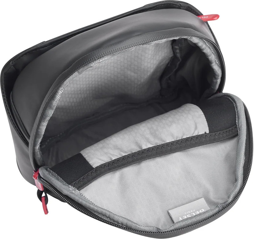 Delsey F1 Securitime Zip Expandable 56 cm -matkalaukku, musta