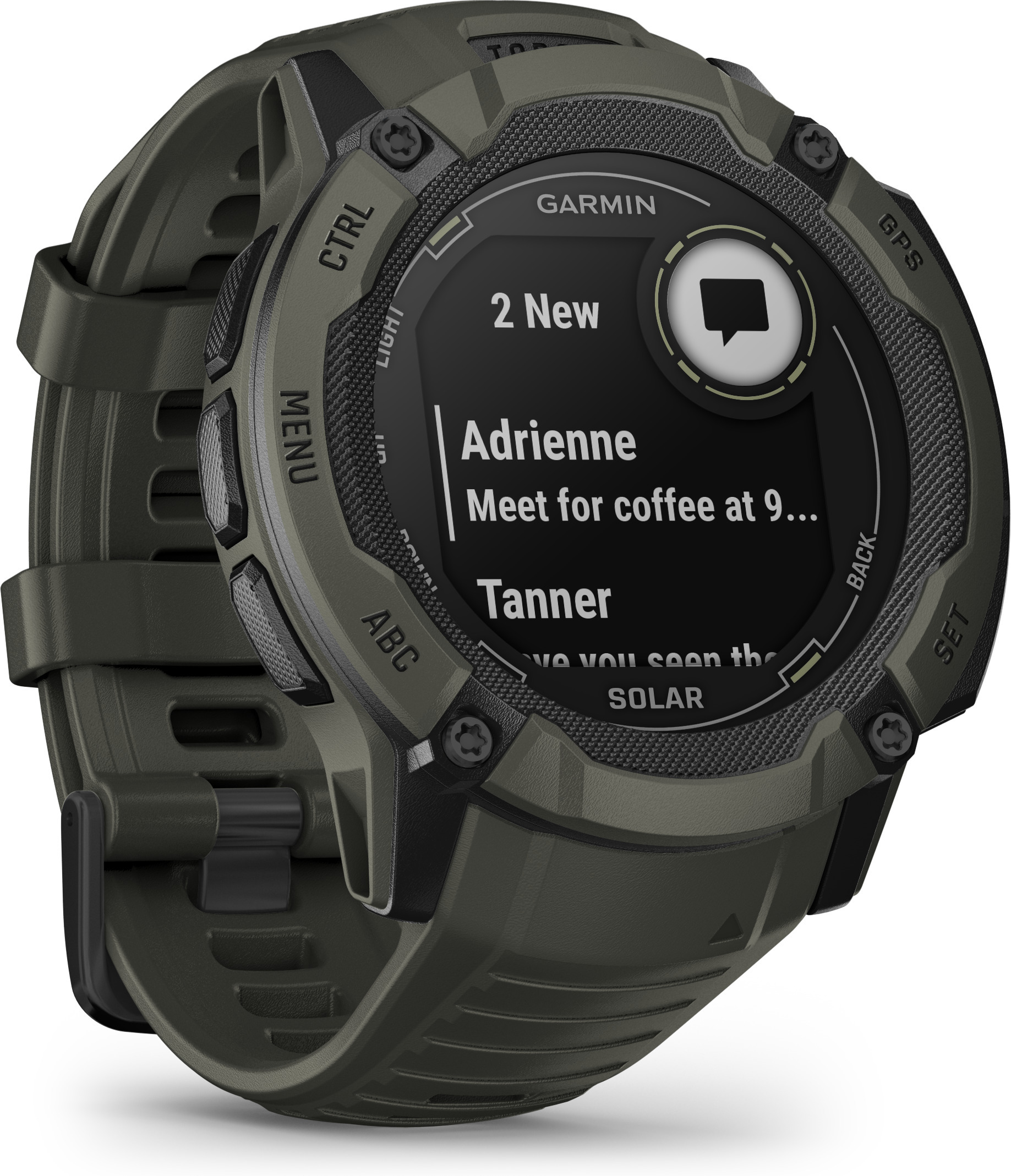 Garmin Instinct 2X Solar -GPS-älykello, Graphite
