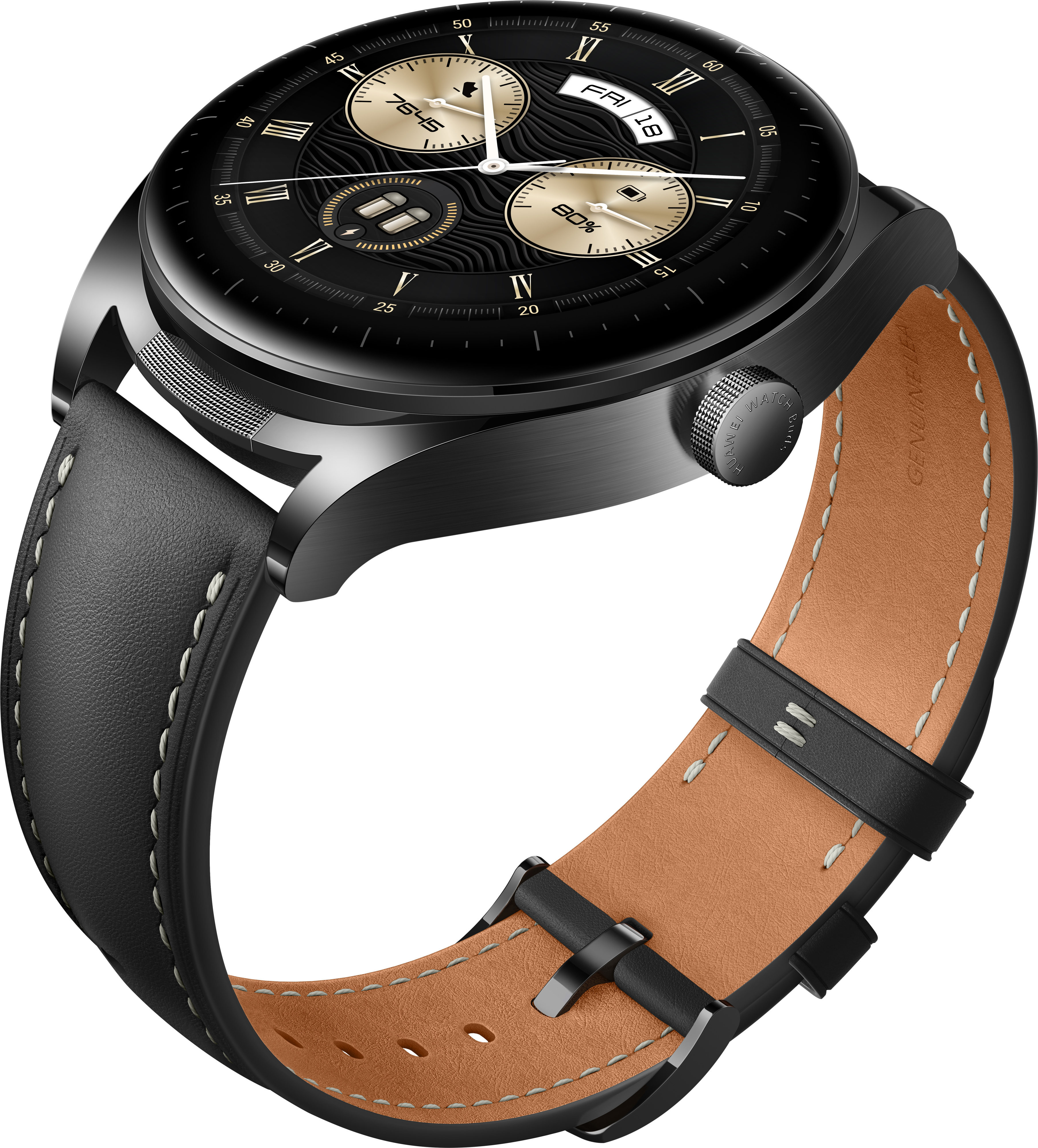 Huawei Watch Buds -älykello, 47 mm, musta