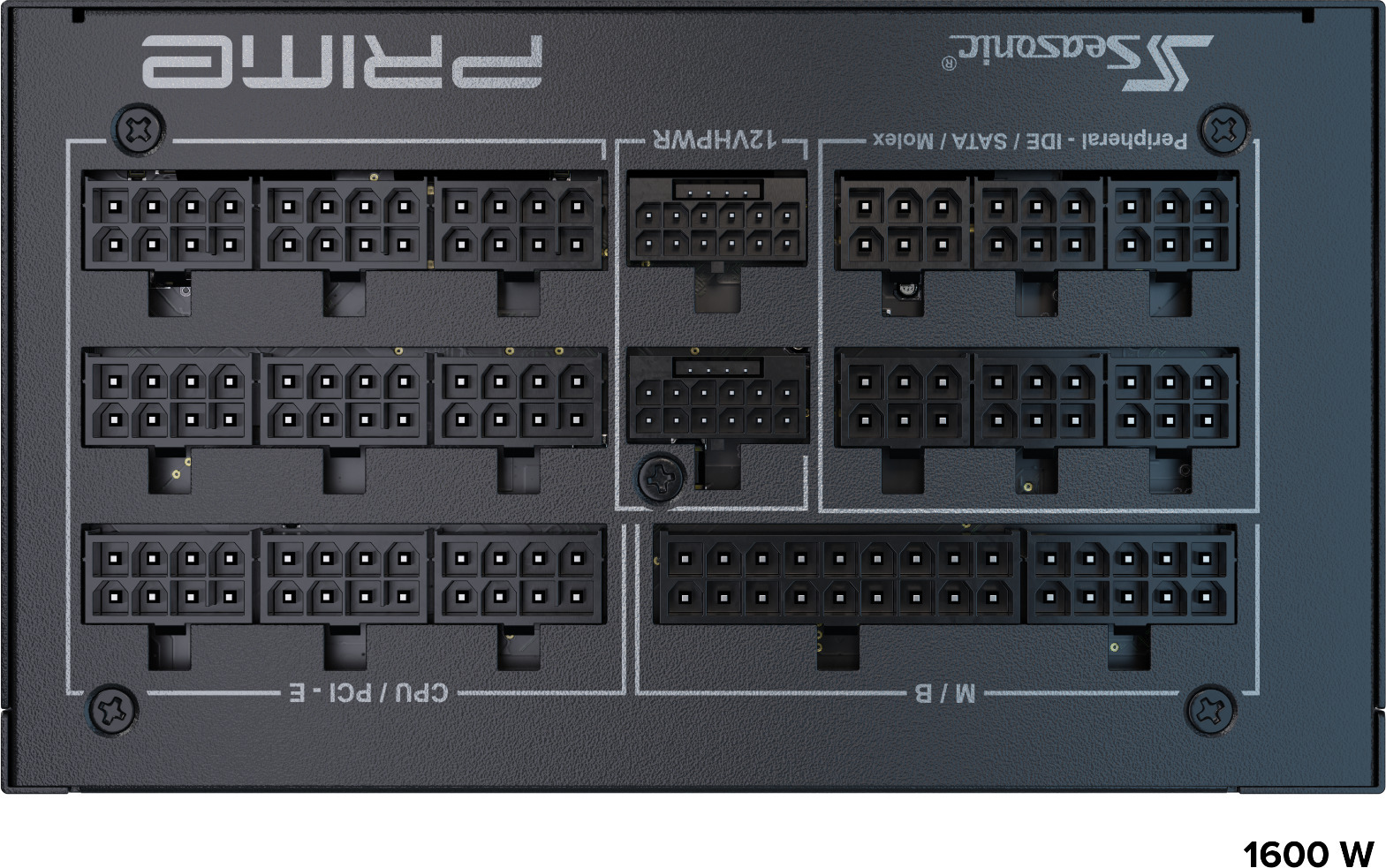 Seasonic Prime TX-1600 ATX 3.0 -virtalähde, 1600 W