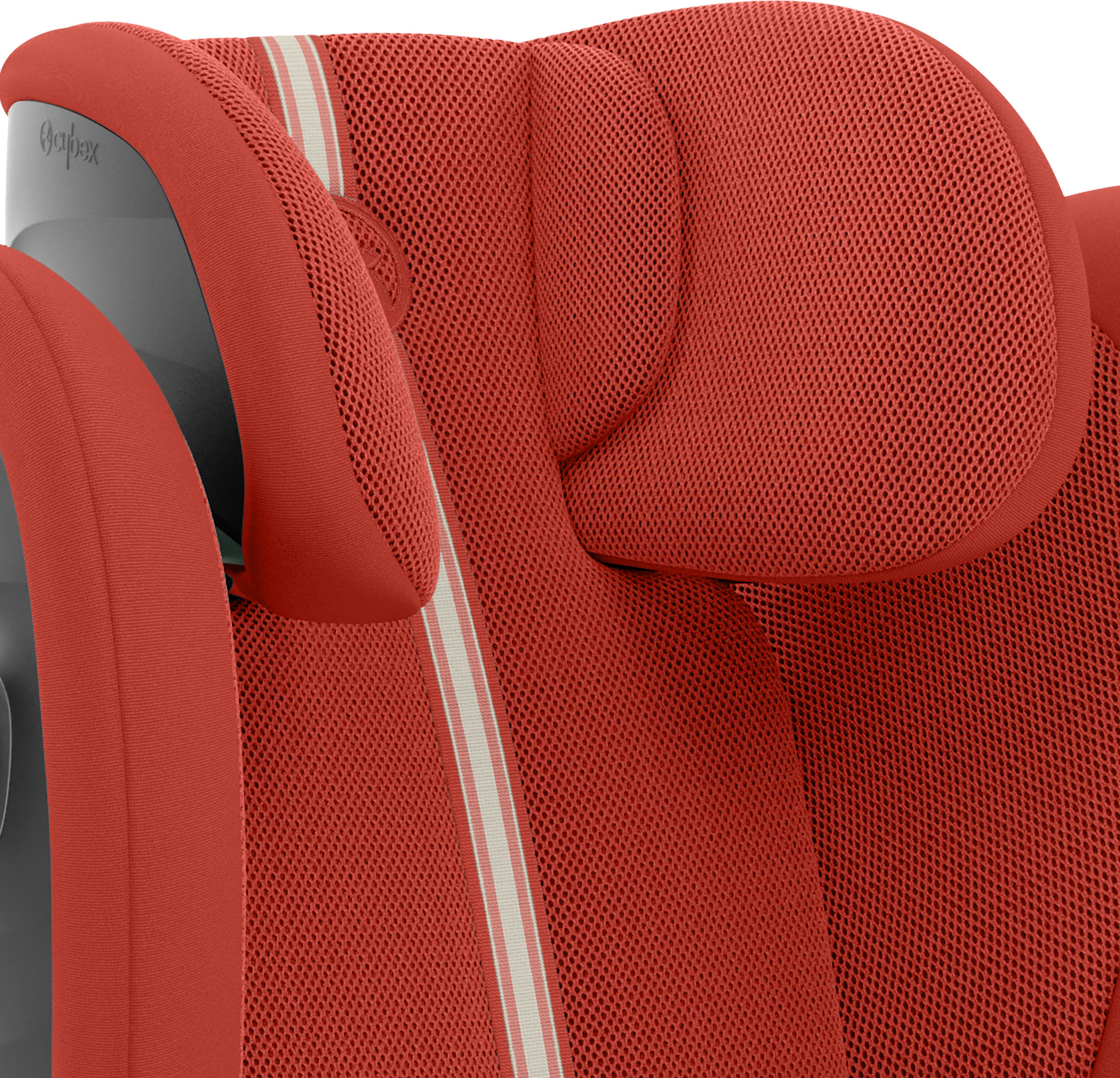 CYBEX Solution G i-Fix Plus -turvavyöistuin, 100 - 150 cm, Hibiscus Red