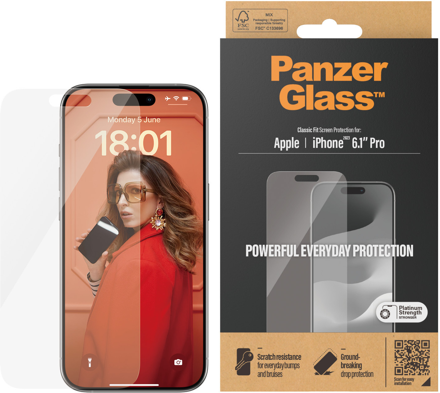 PanzerGlass-panssarilasi, iPhone 15 Pro