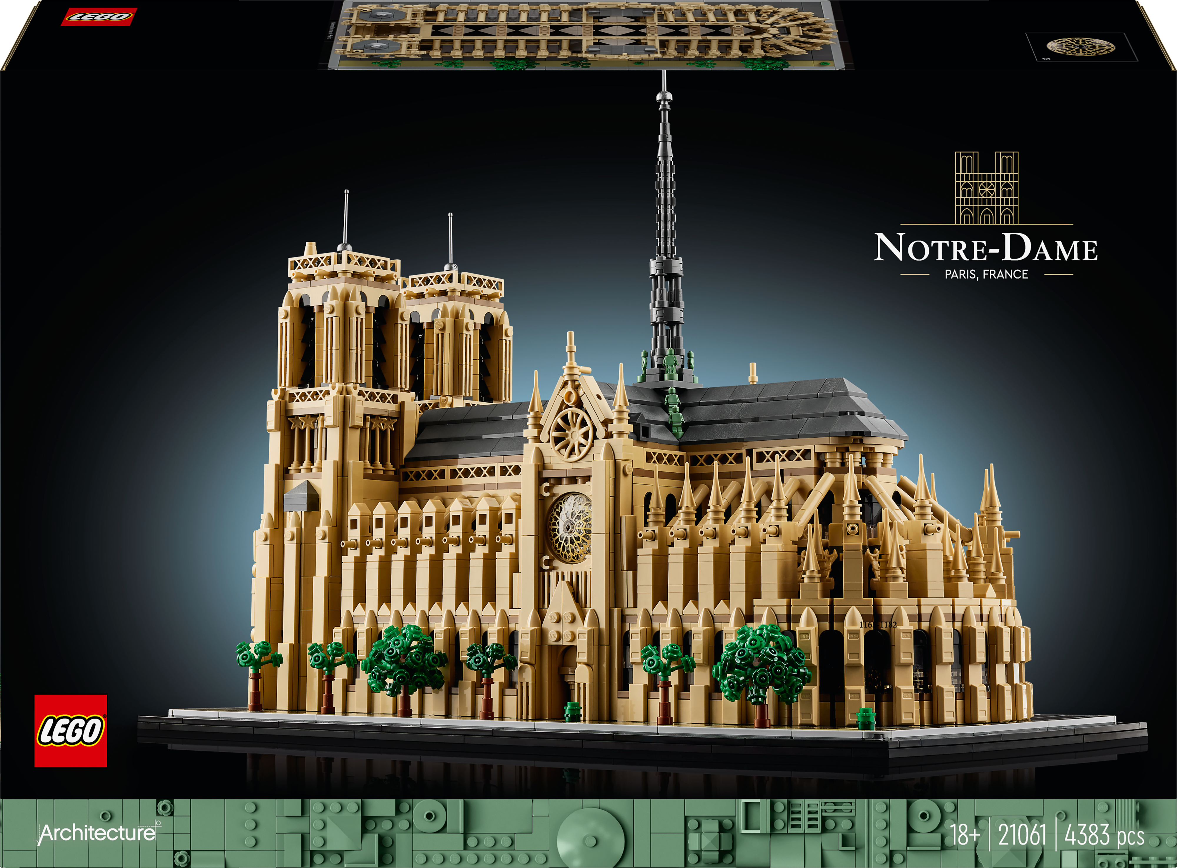 LEGO Architecture 21061 - Notre-Dame Pariisissa – Verkkokauppa.com